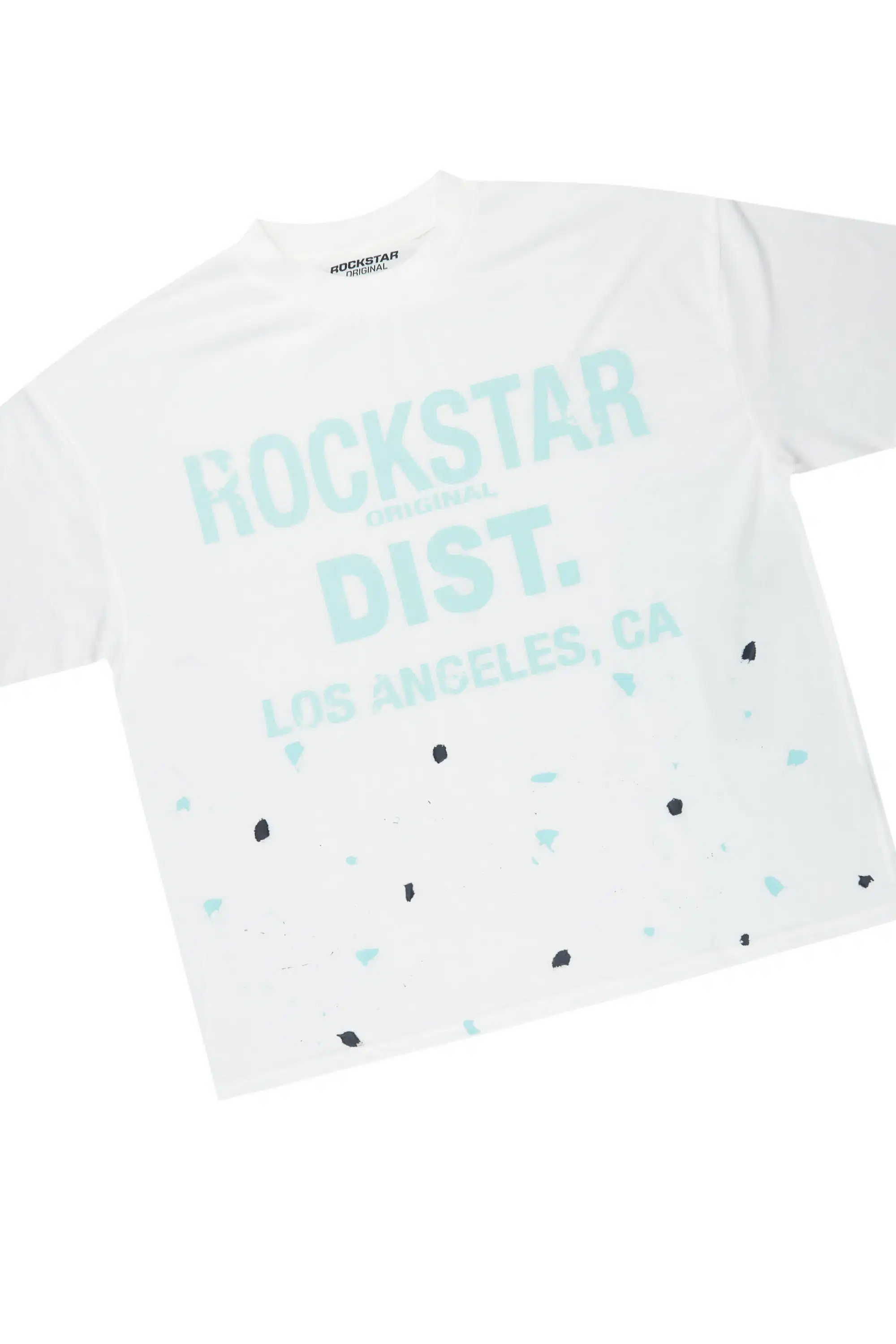 Scottie White/Mint Painter T-Shirt/Short Set - Image 8