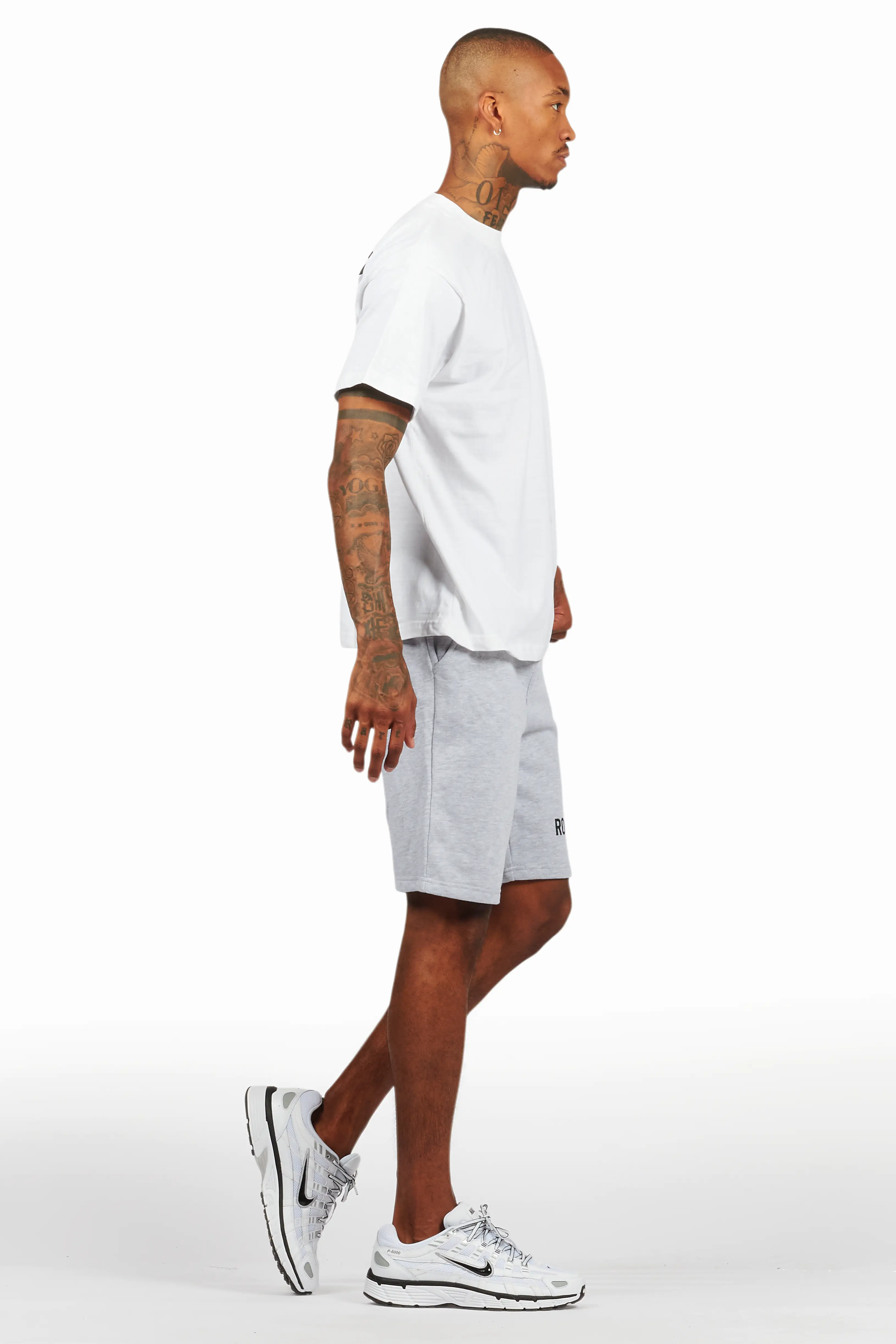 Sana Grey/Black Short Set - Image 3