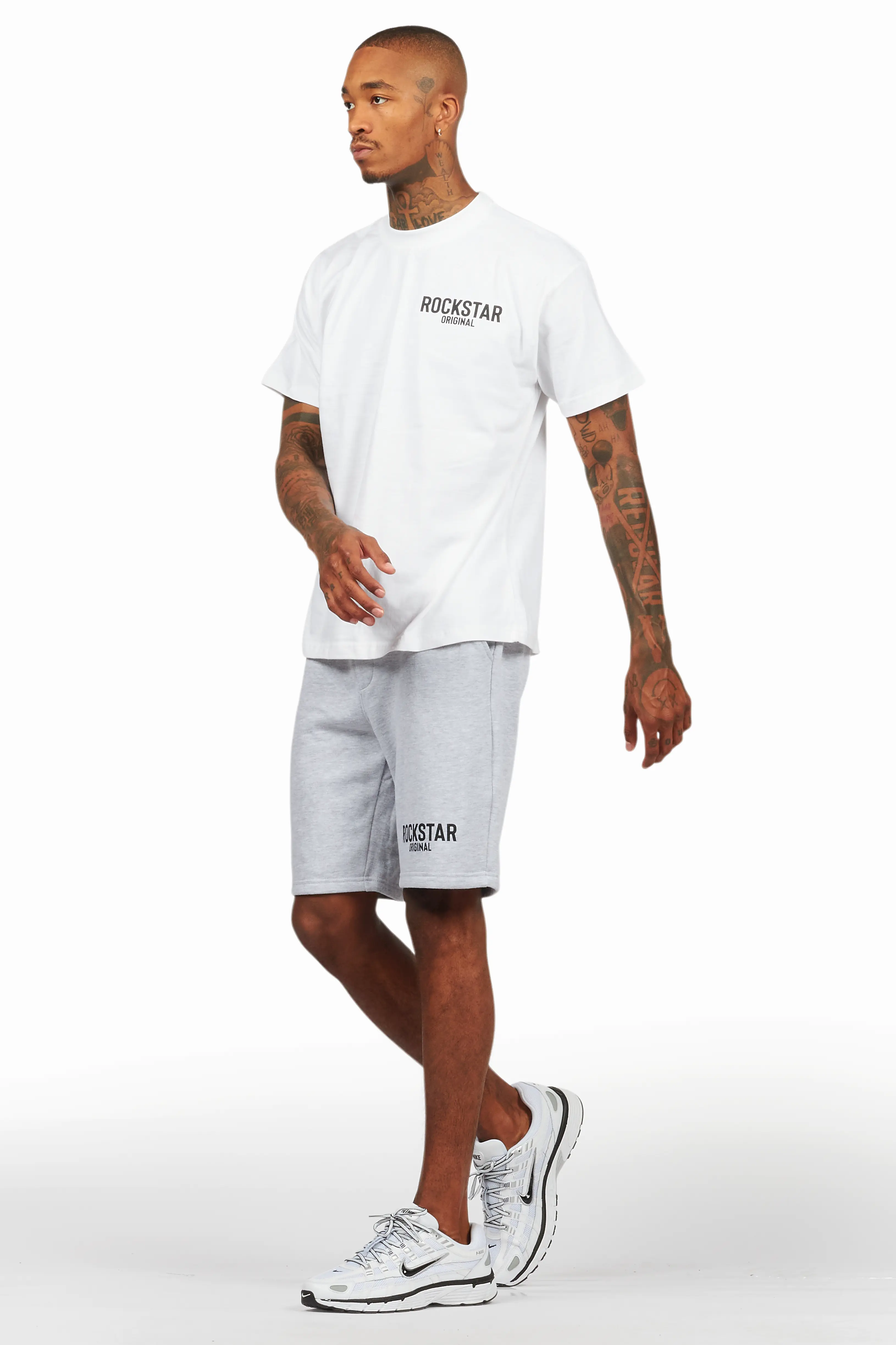 Sana Grey/Black Short Set - Image 5
