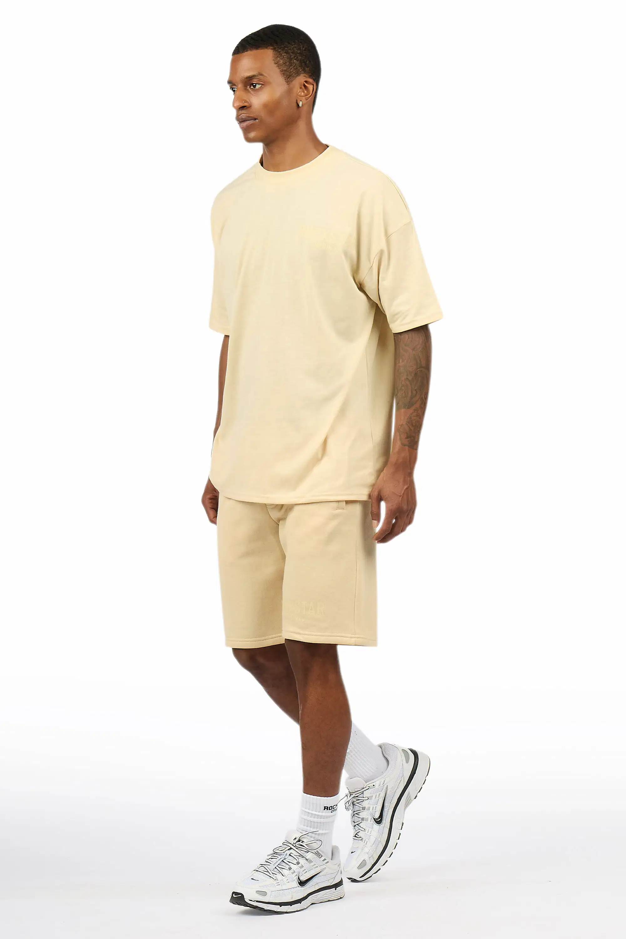 Sana Beige/Beige Short Set - Image 5