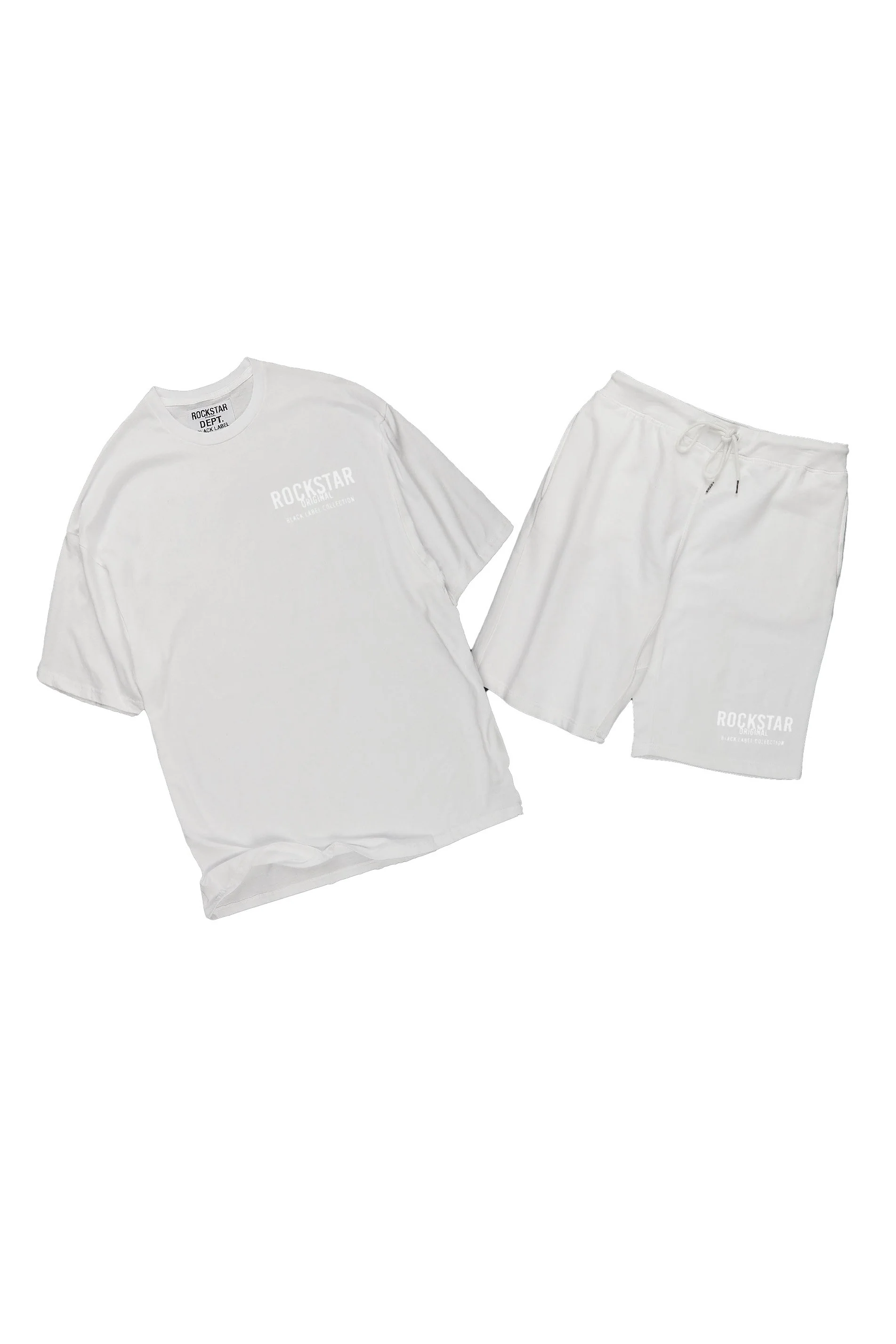 Elian White Graphic Short Set - Image 6