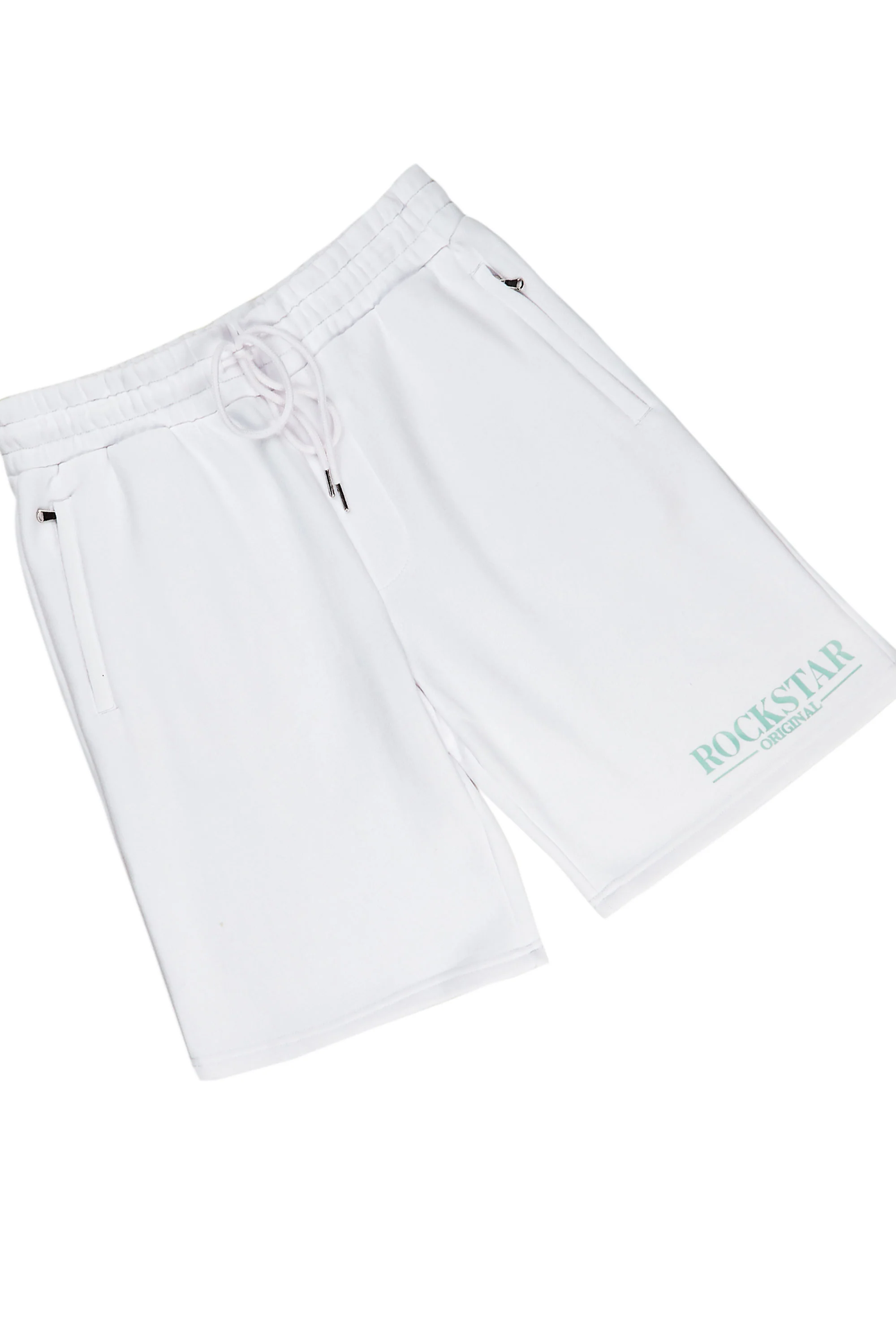 Billy White Graphic T-Shirt Short Set - Image 3