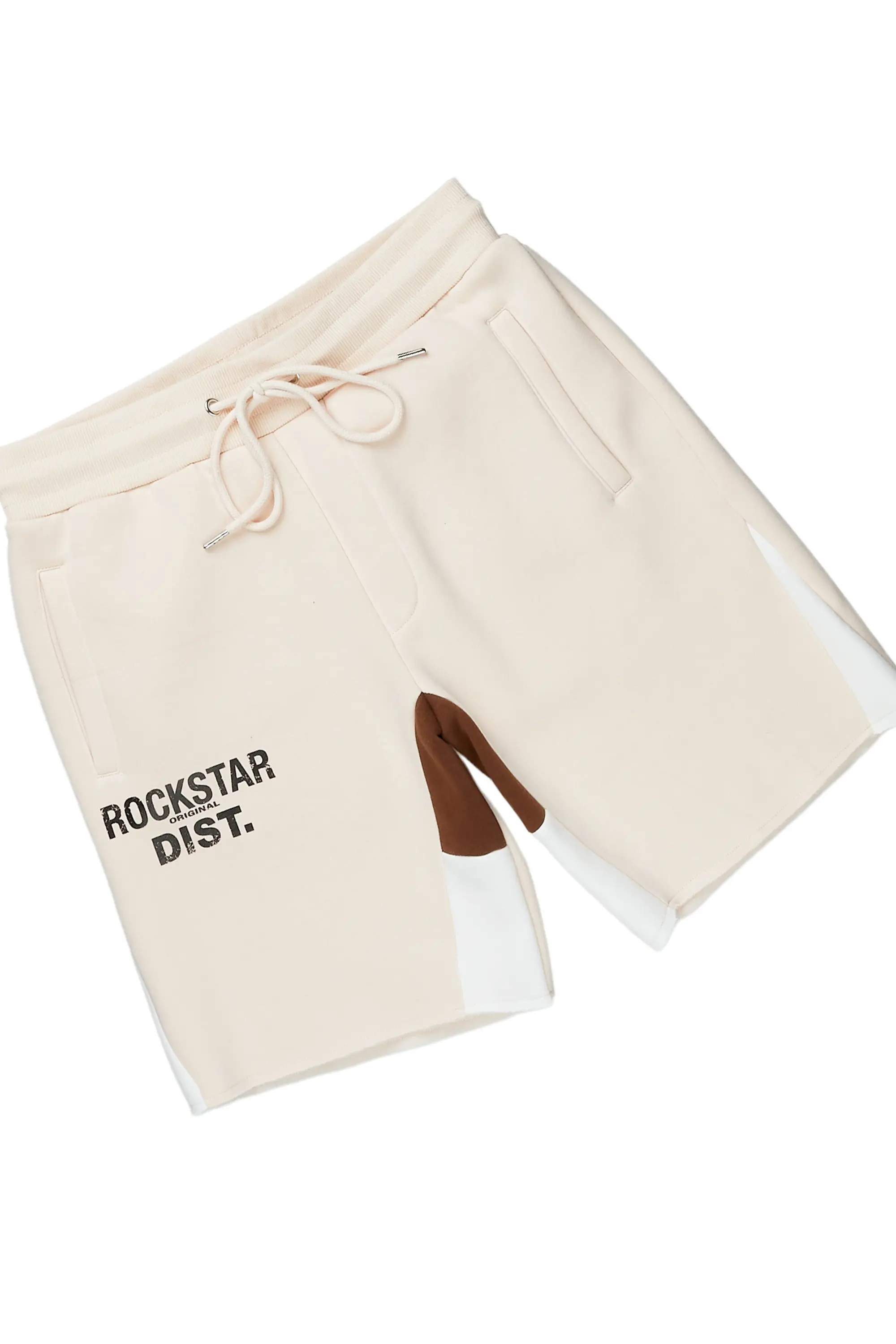 Buck 3.0 White/Beige T-Shirt Short Set - Image 8