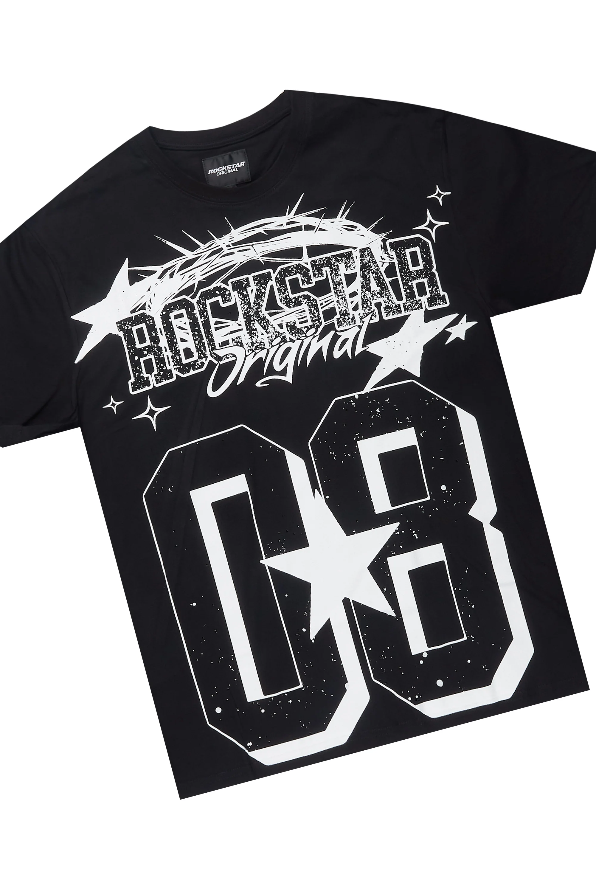 Allstar Black/White T-Shirt Short Set - Image 5
