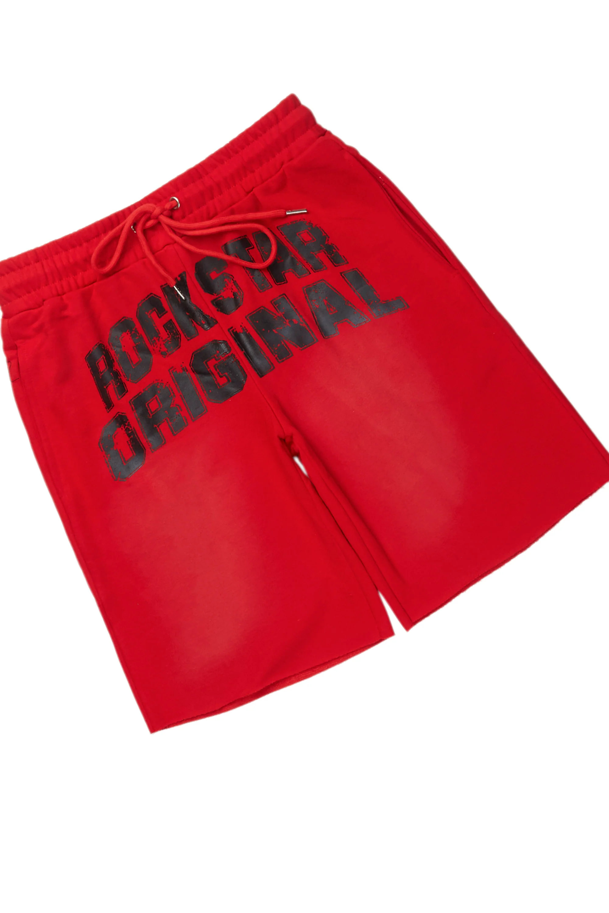 Tumo Red Crop Boxy Tee Short Set - Image 9