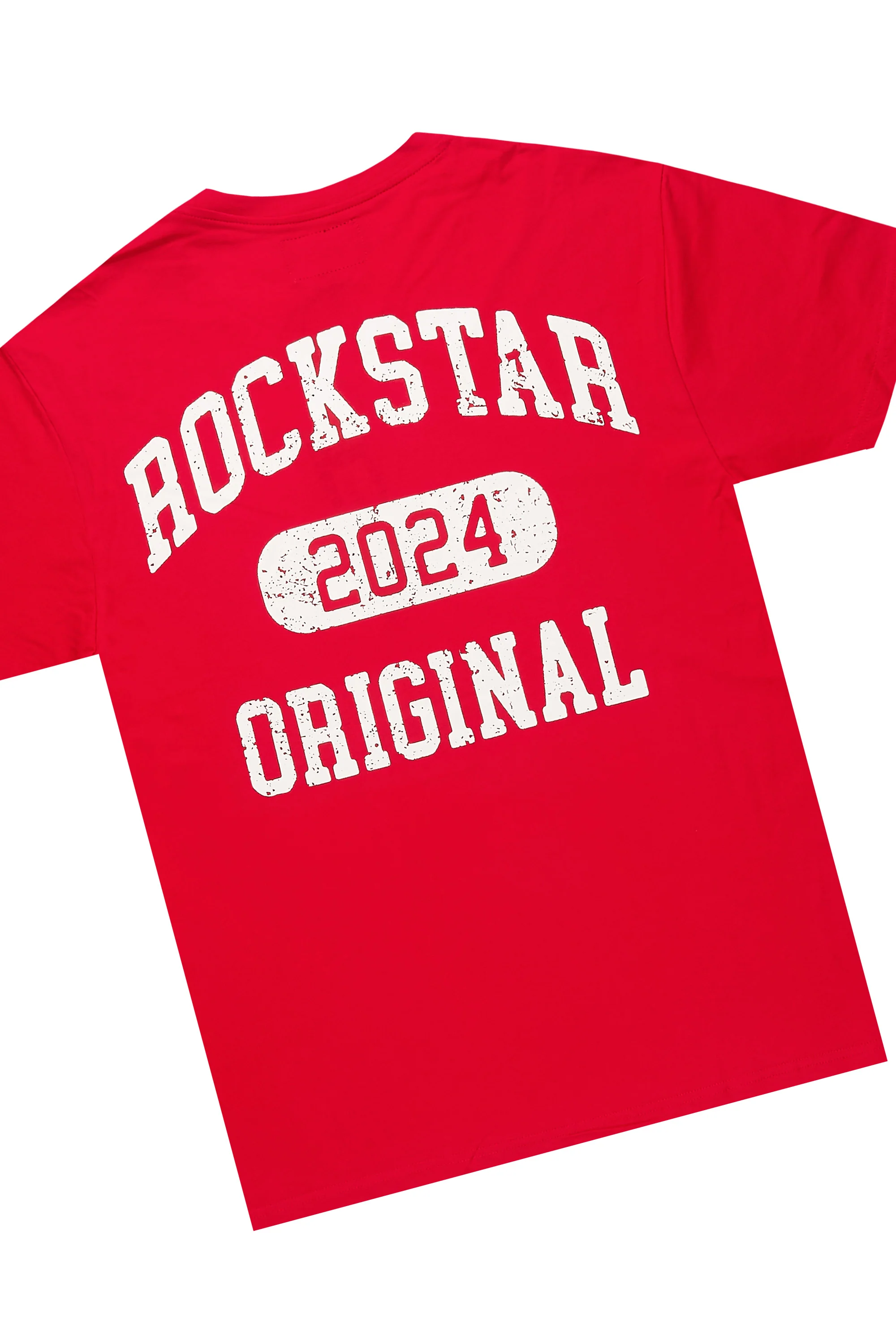 Lex Red T-Shirt/Short Set - Image 9