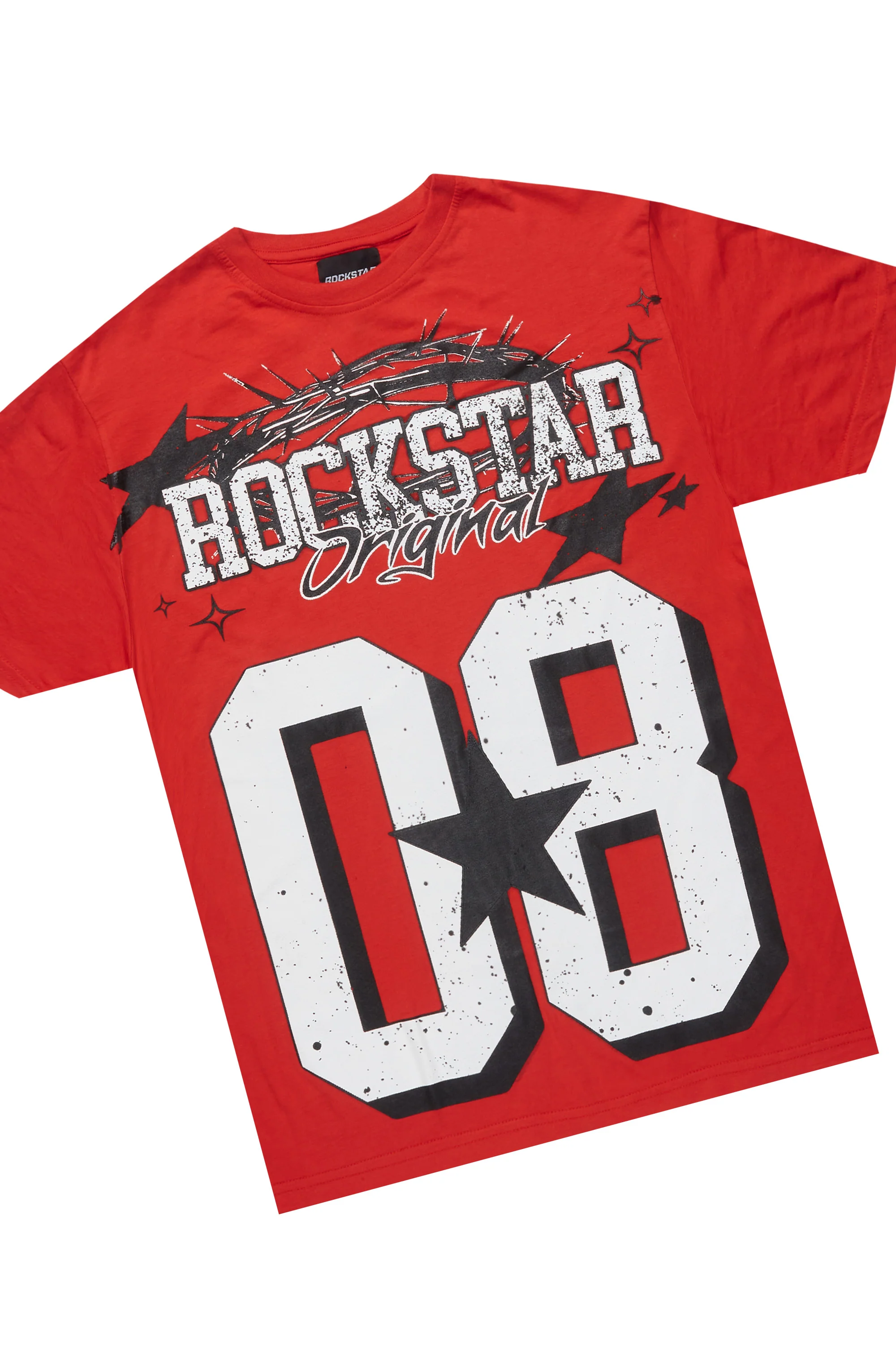 Allstar Red/White T-Shirt Short Set - Image 8