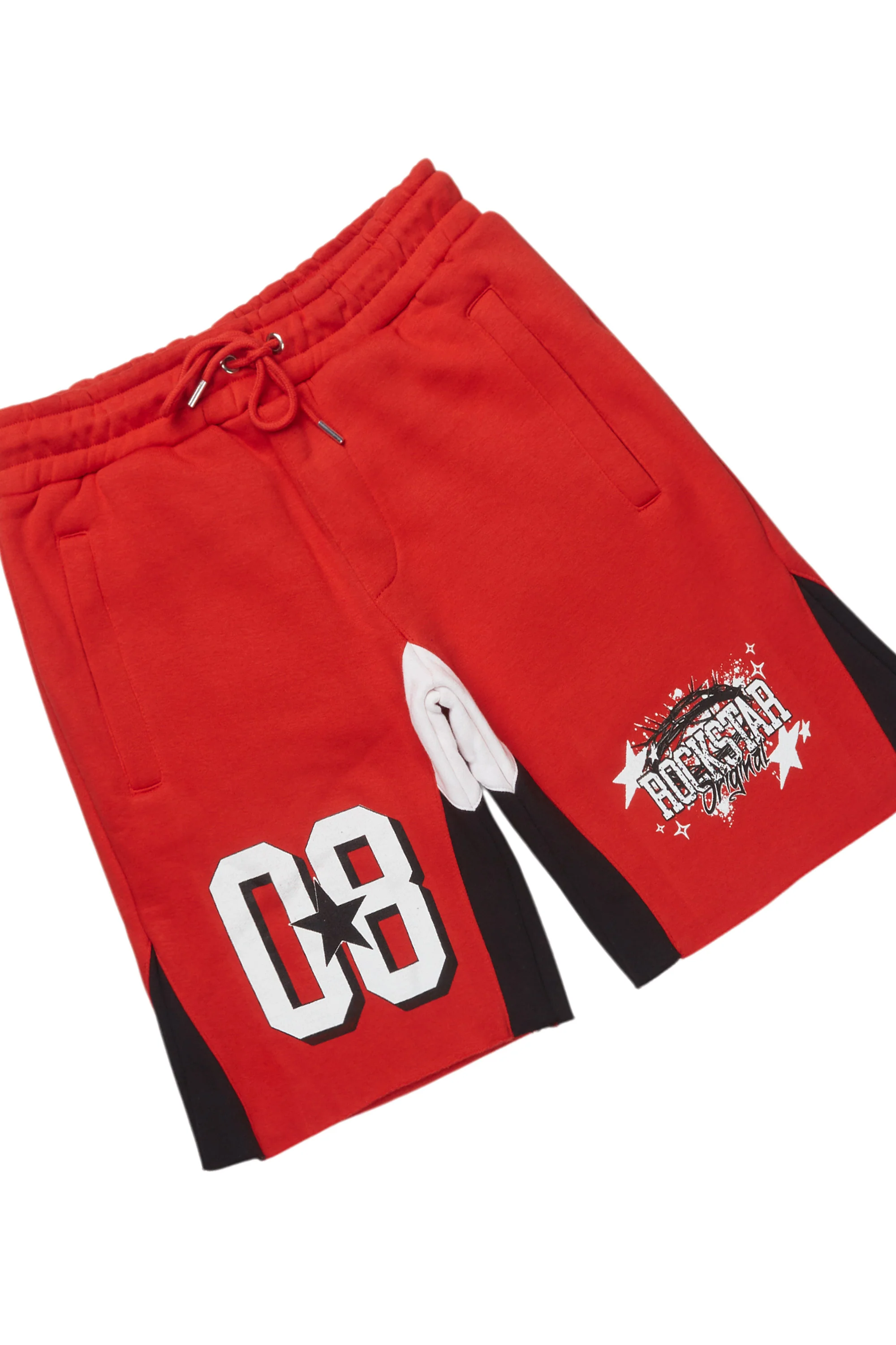 Allstar Red/White T-Shirt Short Set - Image 9