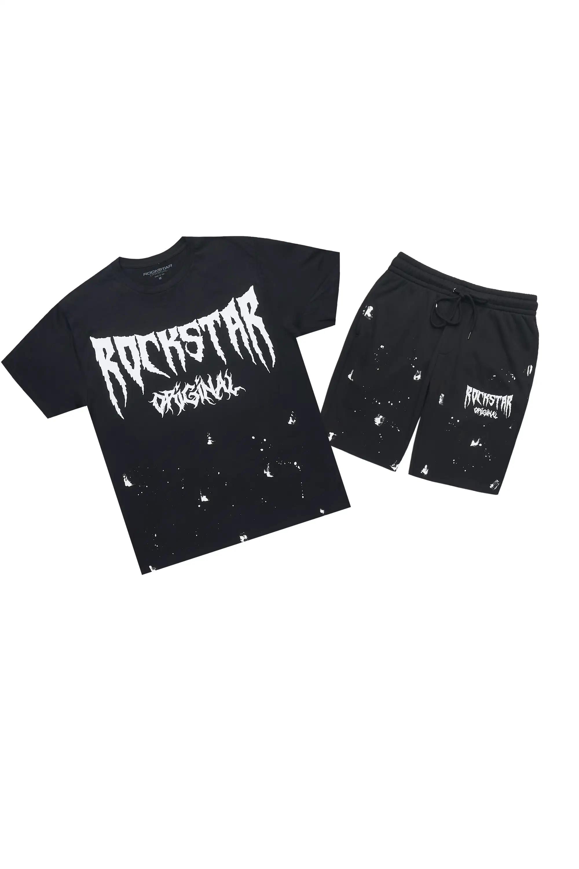 Twinkle Black/White T-Shirt/Short Set