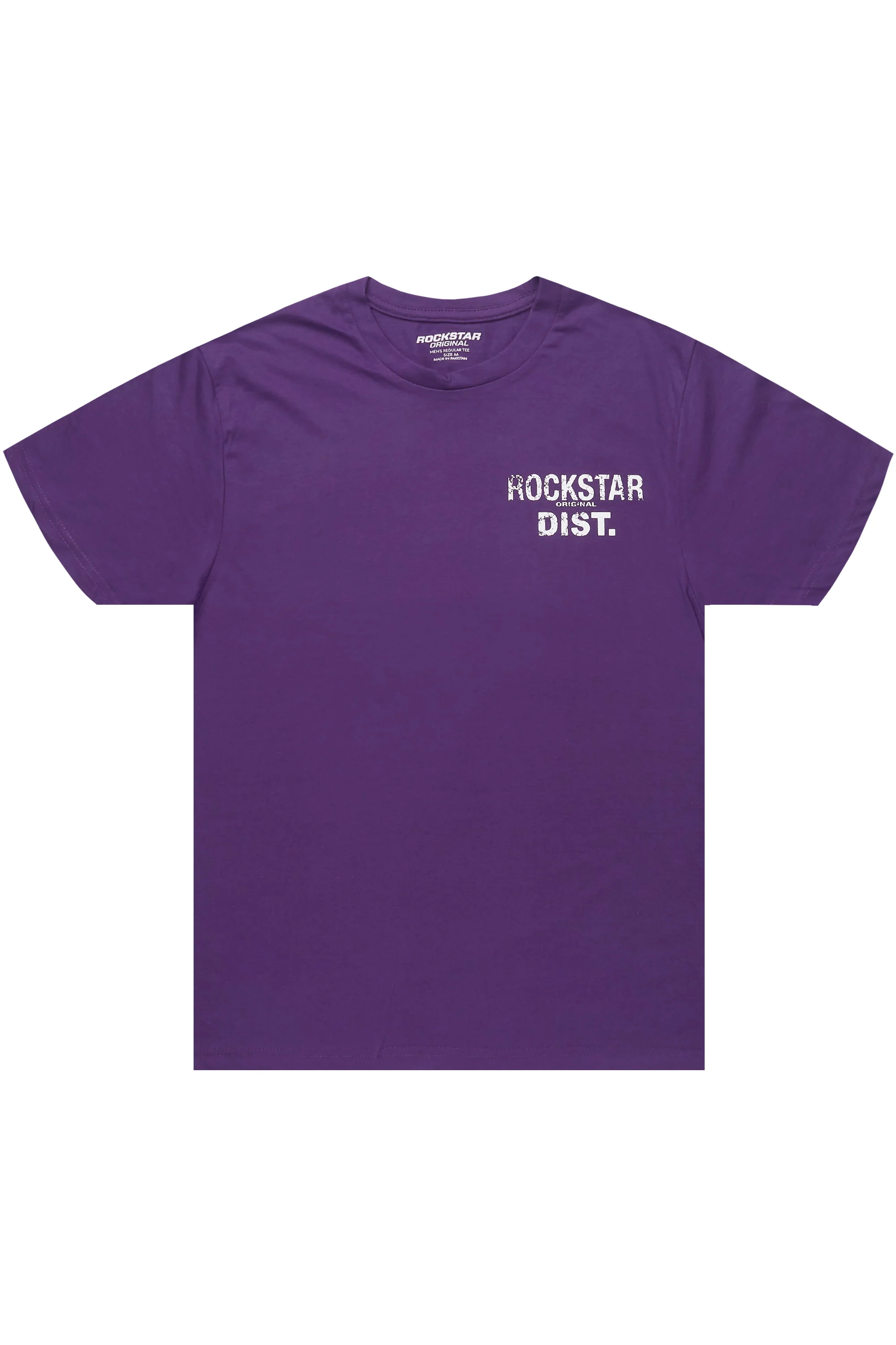 Lake Purple/White Graphic T-Shirt - Image 6