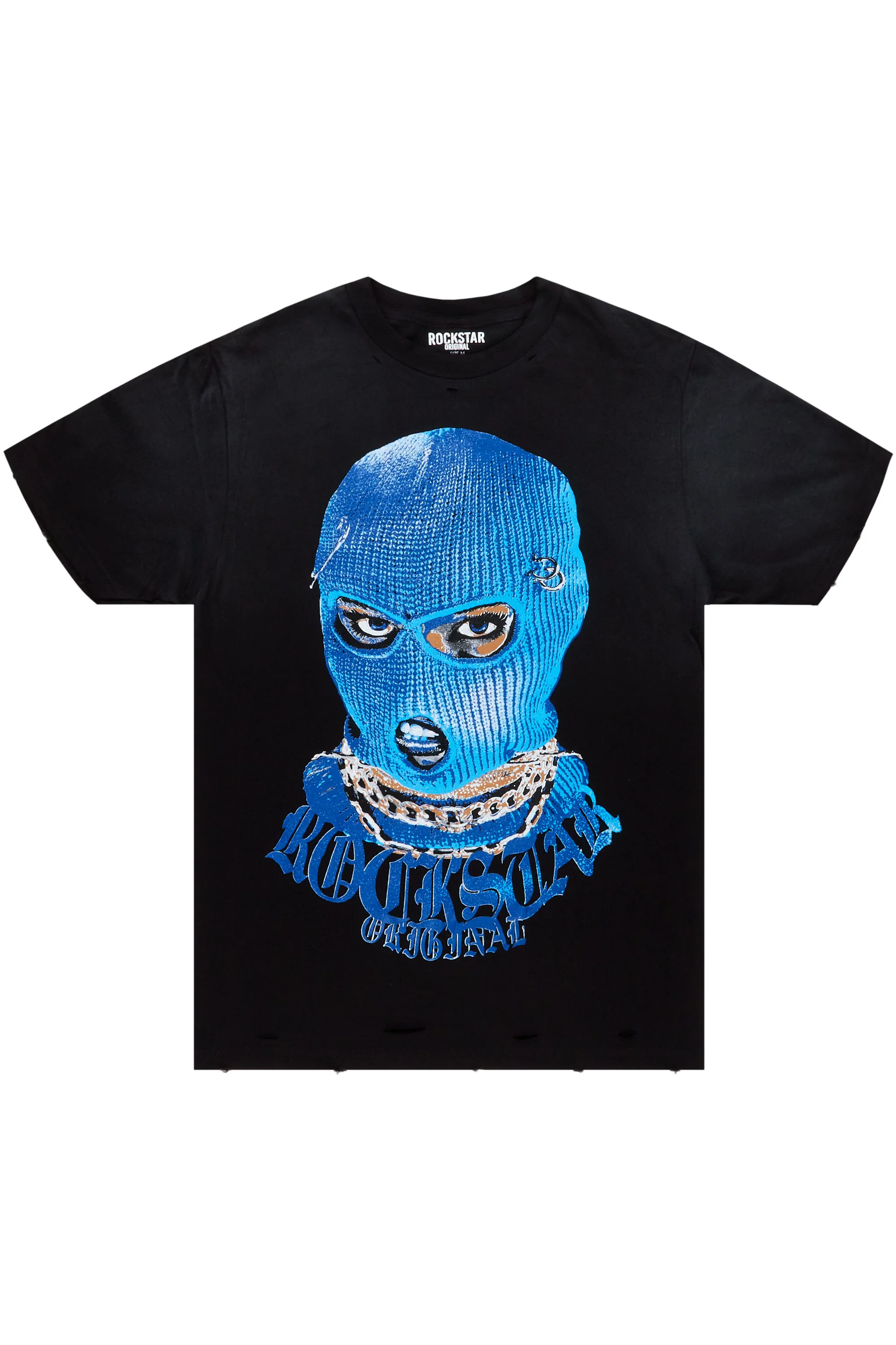 Murdra Black Graphic T-Shirt - Image 2