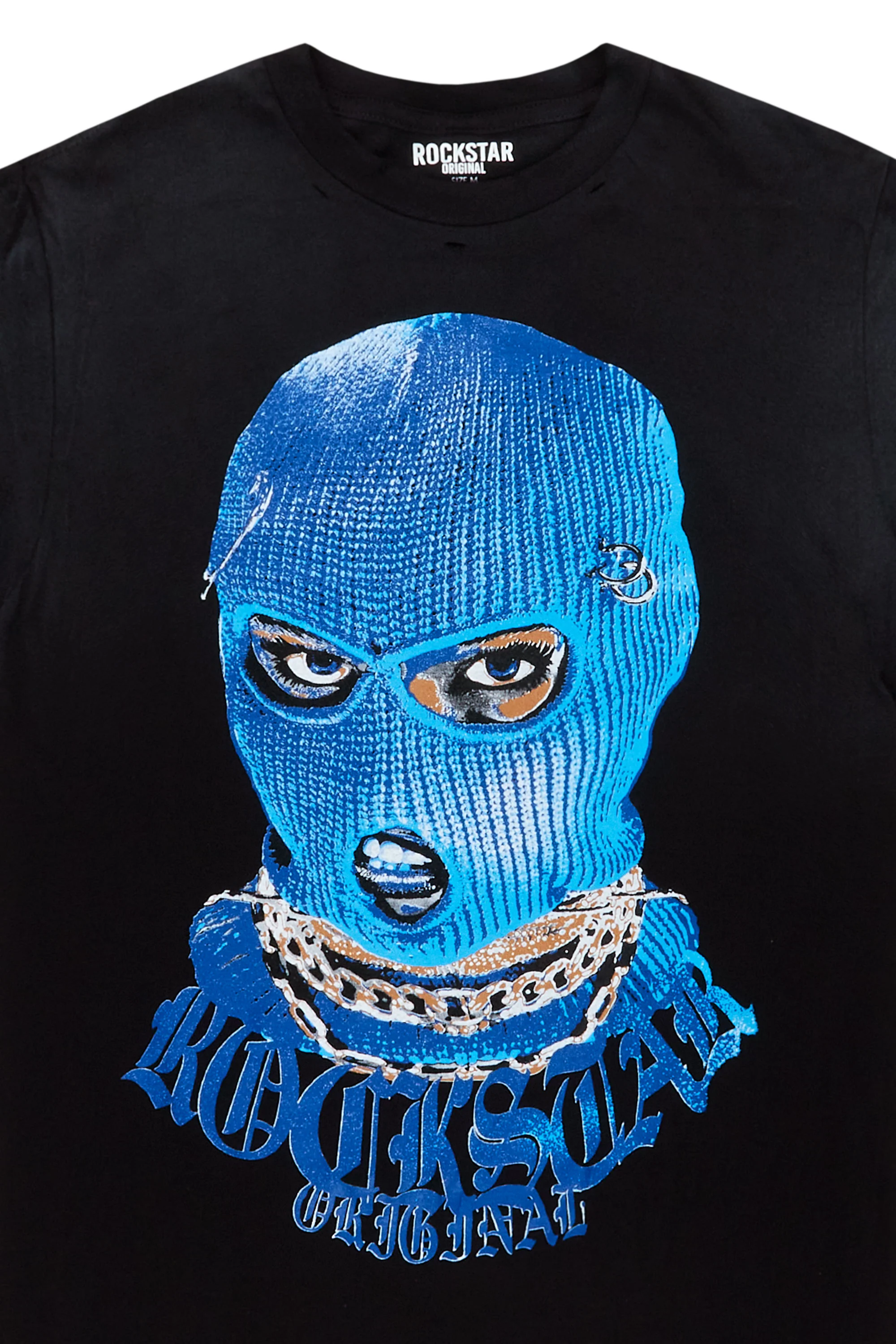 Murdra Black Graphic T-Shirt - Image 3