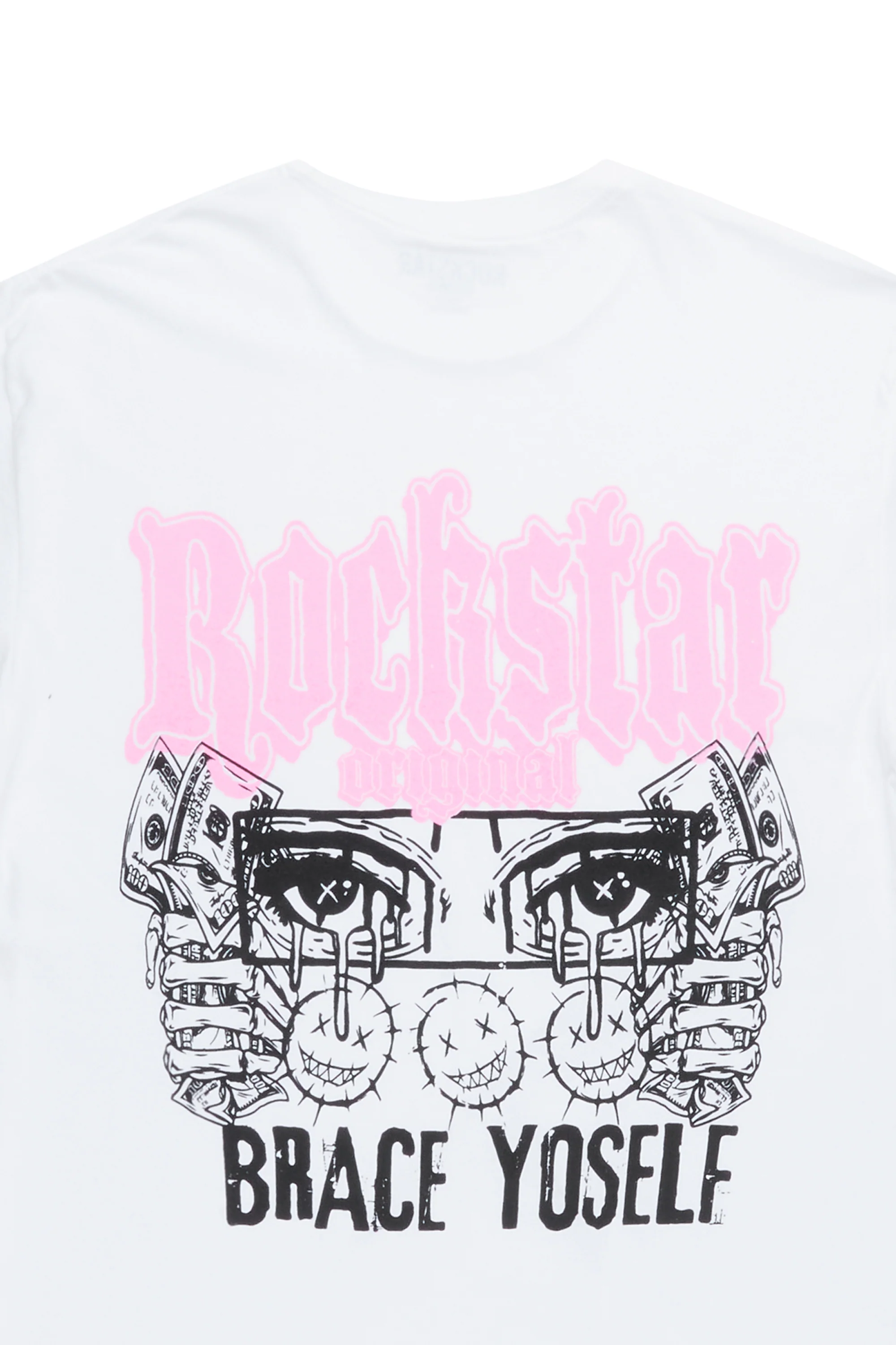Kayosska White Graphic T-Shirt - Image 2
