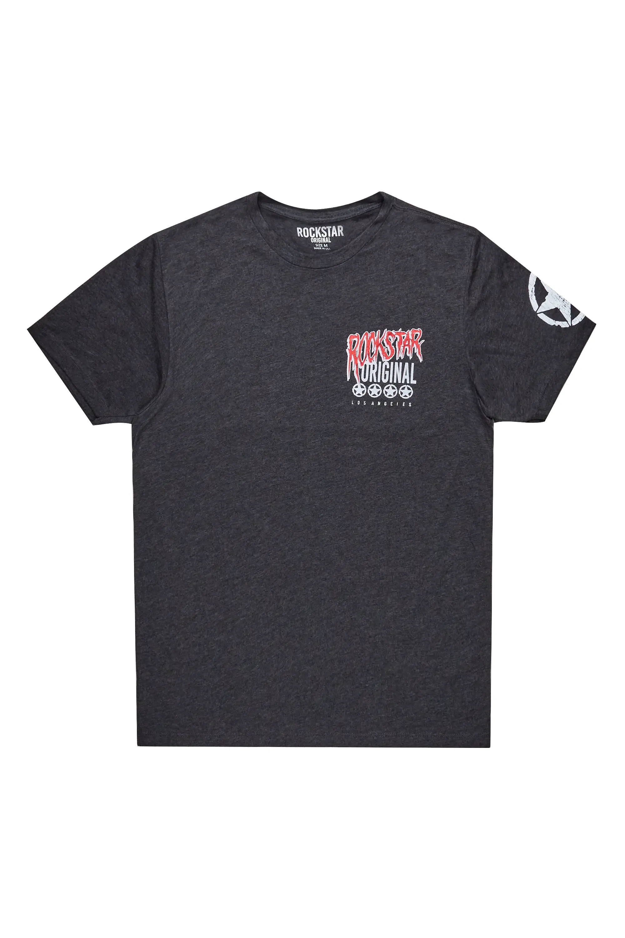 Wizzurd Charcoal Graphic T-Shirt - Image 4