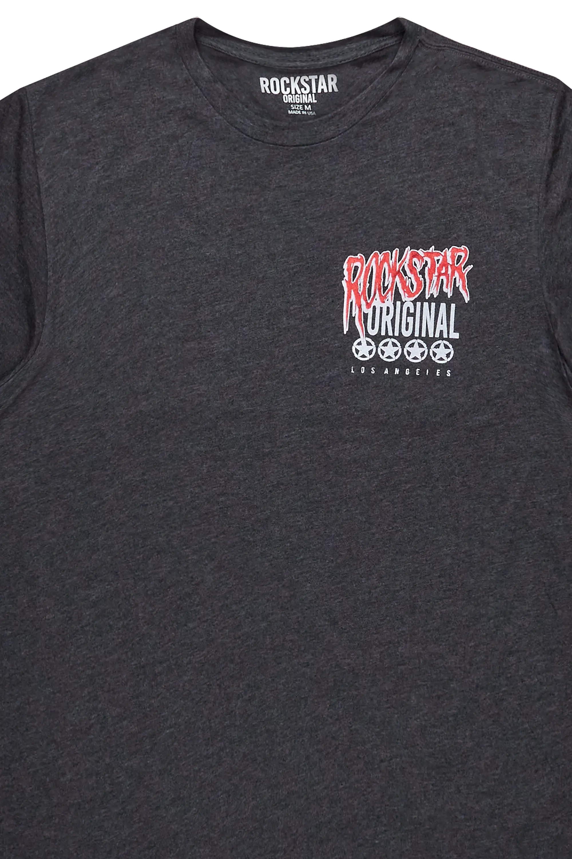 Wizzurd Charcoal Graphic T-Shirt - Image 5