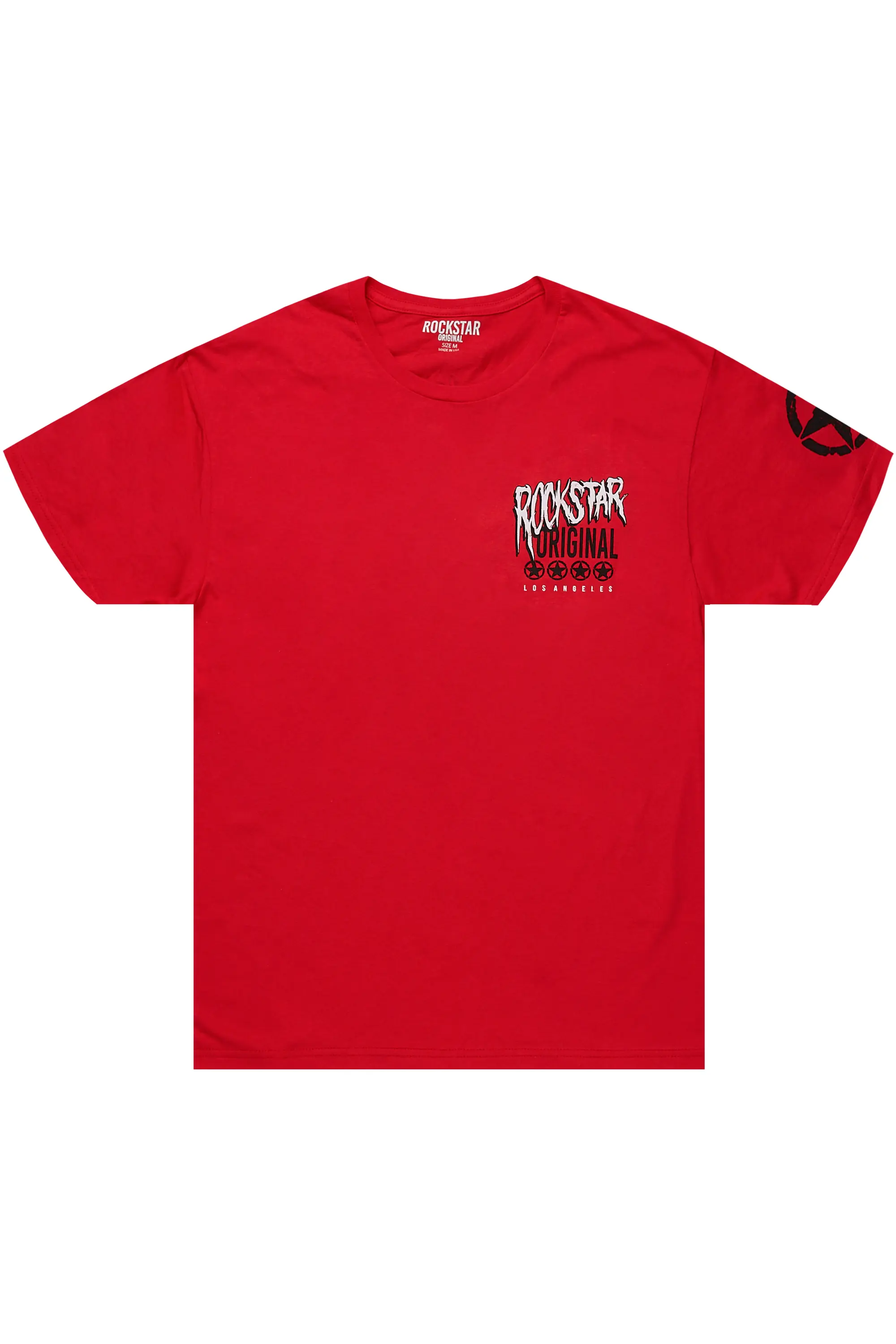 Wizzurd Red Graphic T-Shirt - Image 3