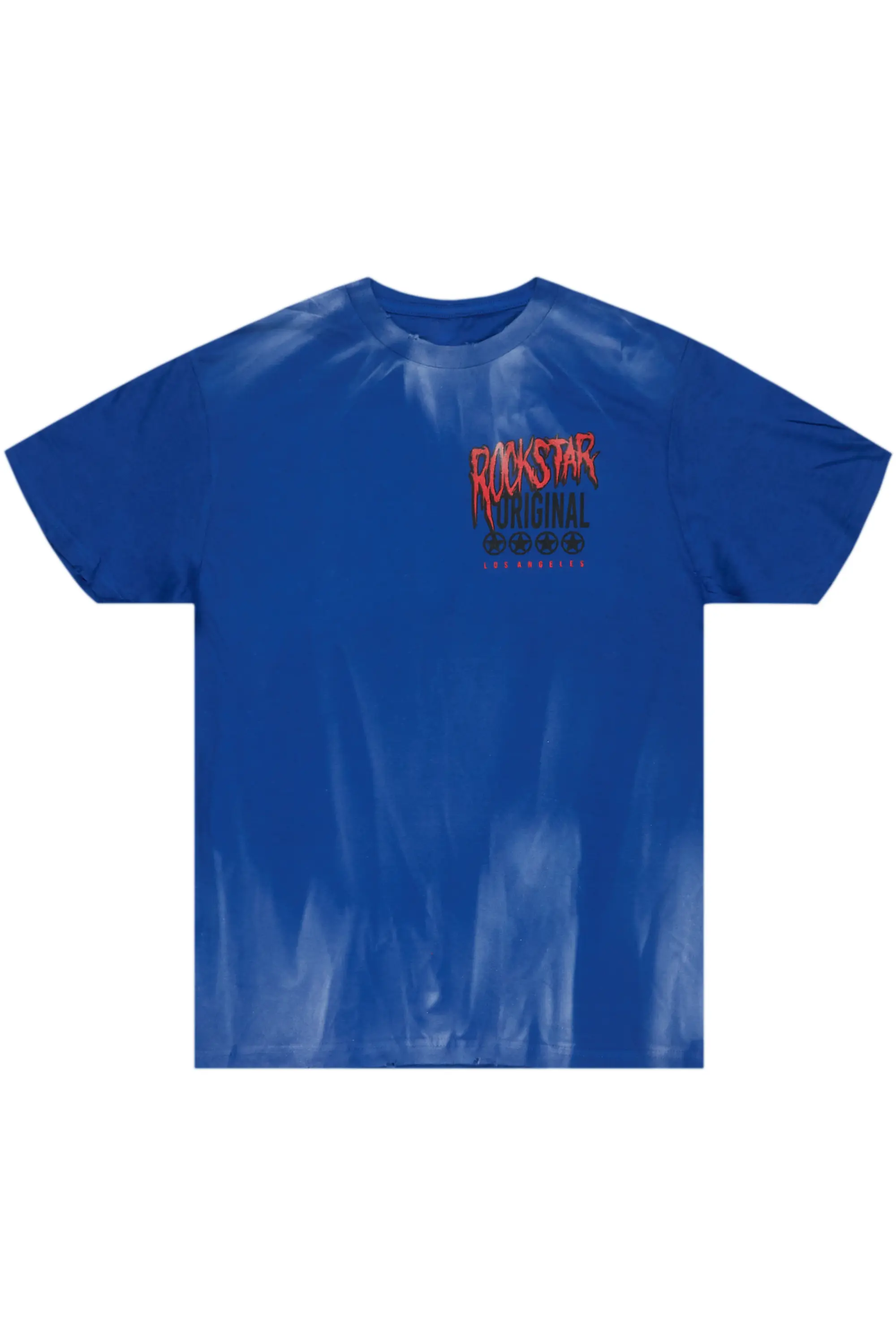 Wizzurd Royal Blue Graphic T-Shirt - Image 3