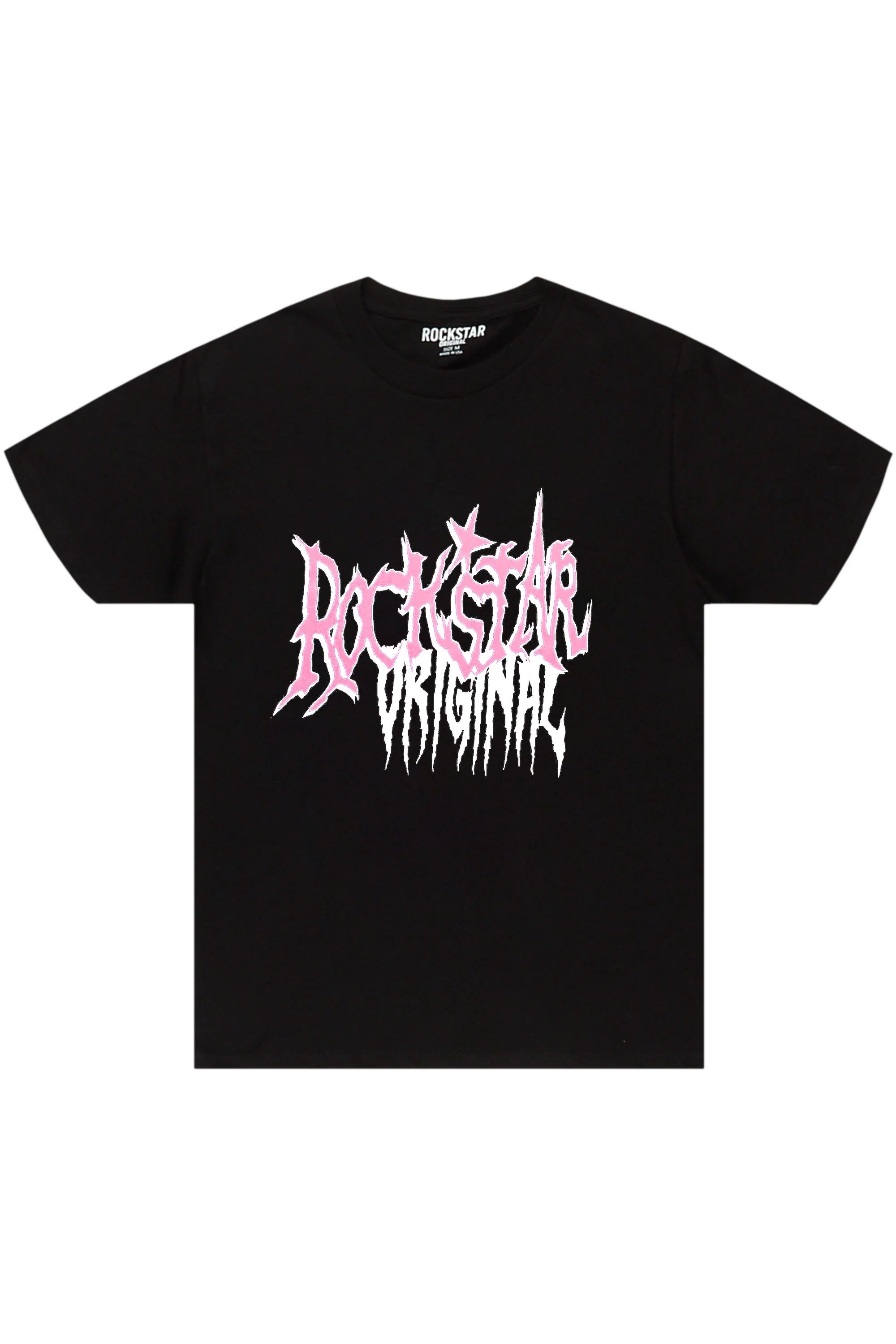 Hawkey Black Graphic T-Shirt