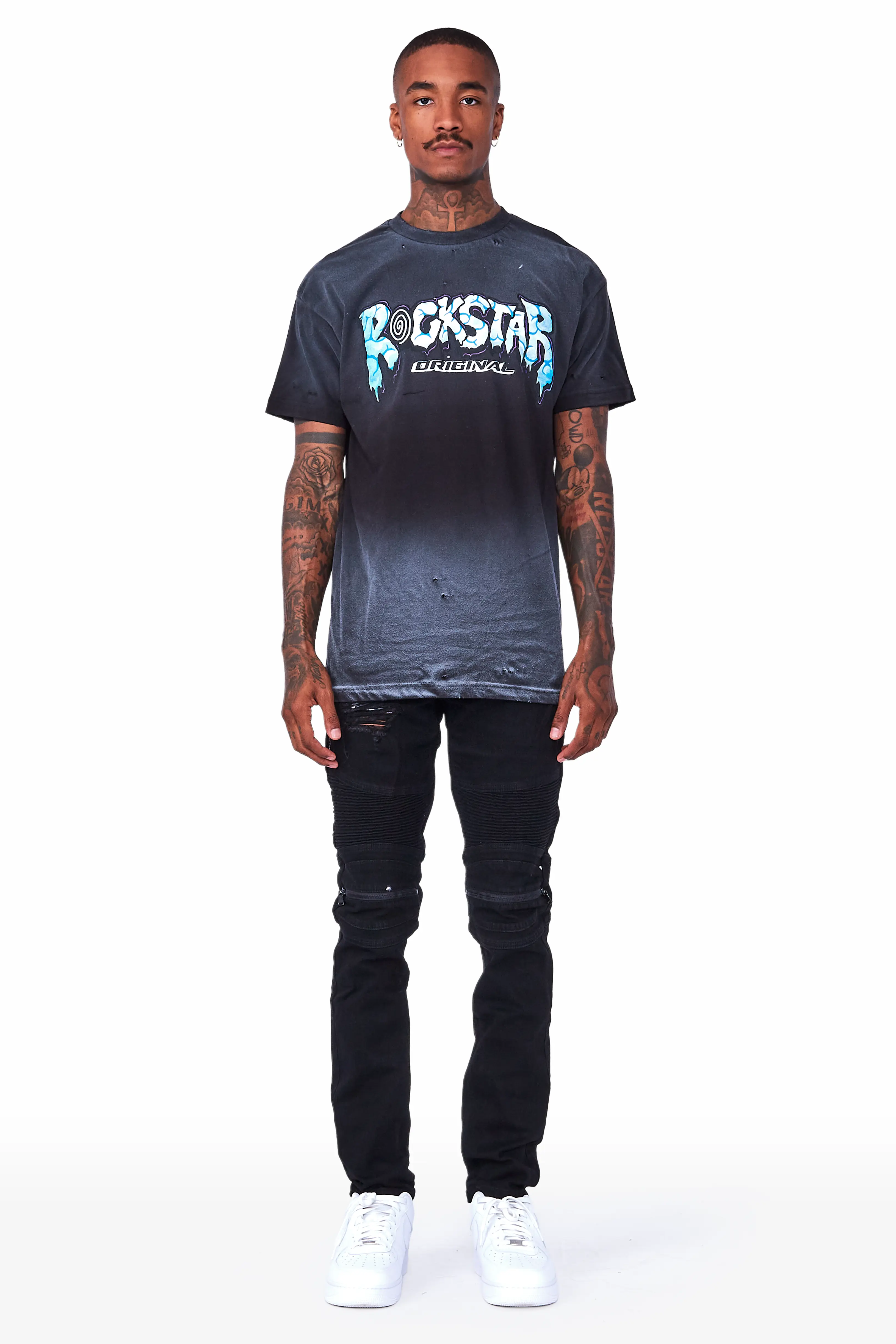 Gorka Black Graphic T-Shirt - Image 4