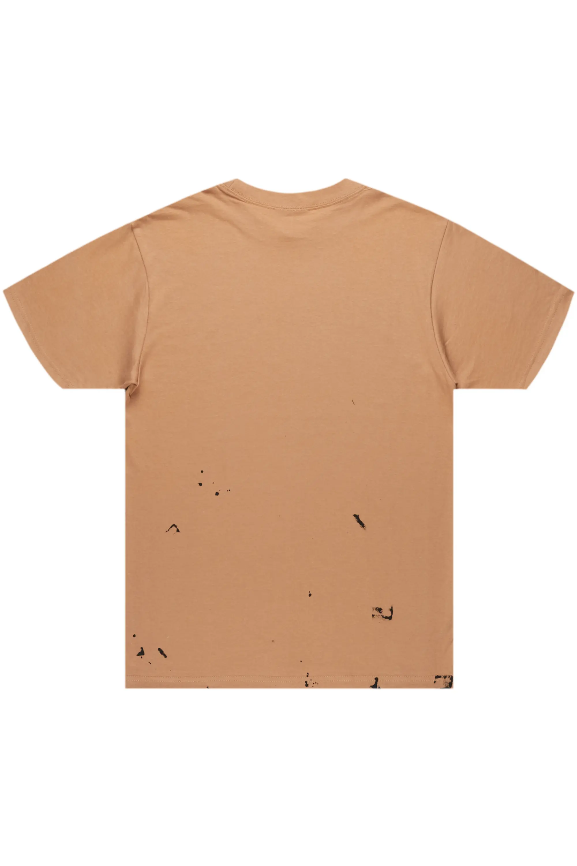 Raffer Beige Graphic T-Shirt - Image 3