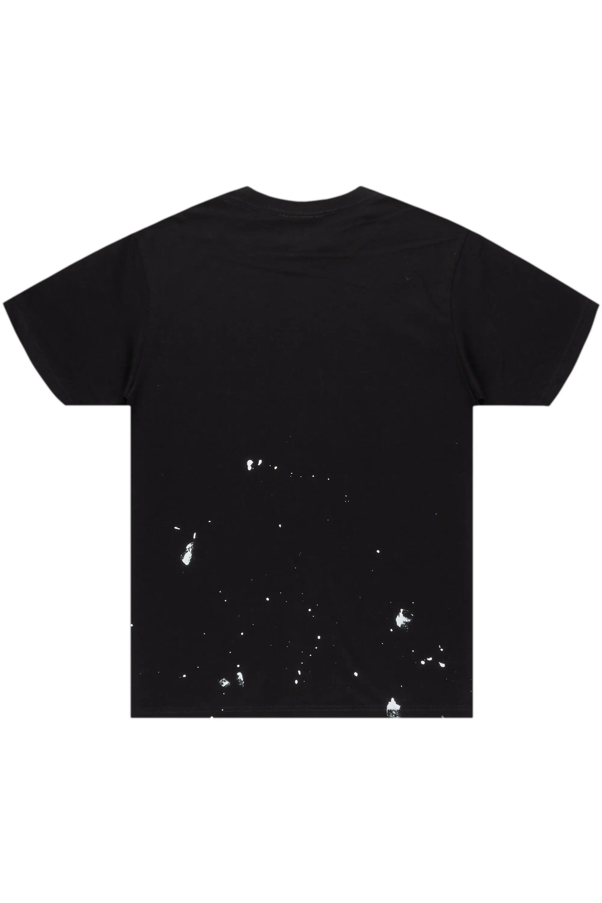 Raffer Black Graphic T-Shirt - Image 3