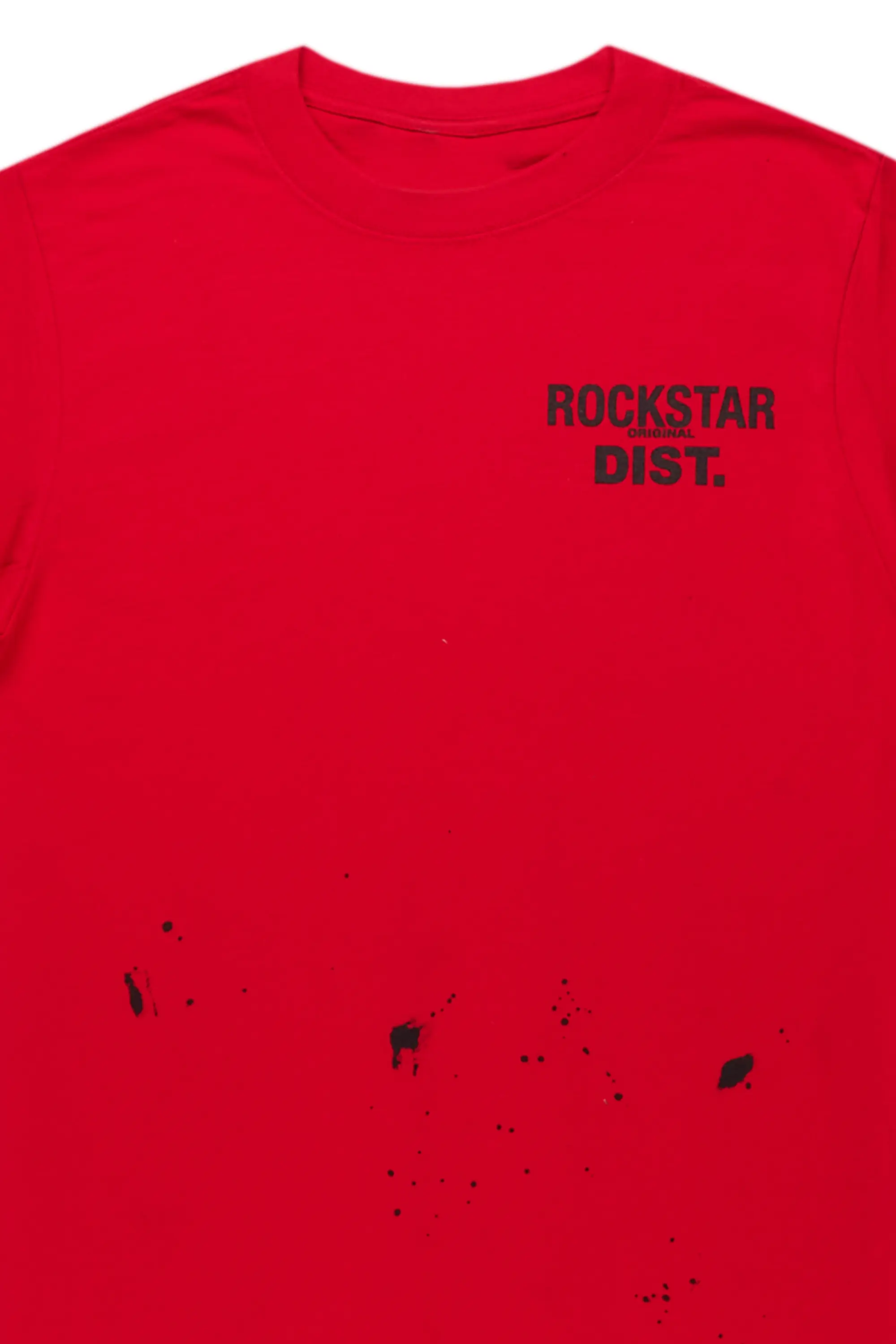 Raffer Red Graphic T-Shirt - Image 2