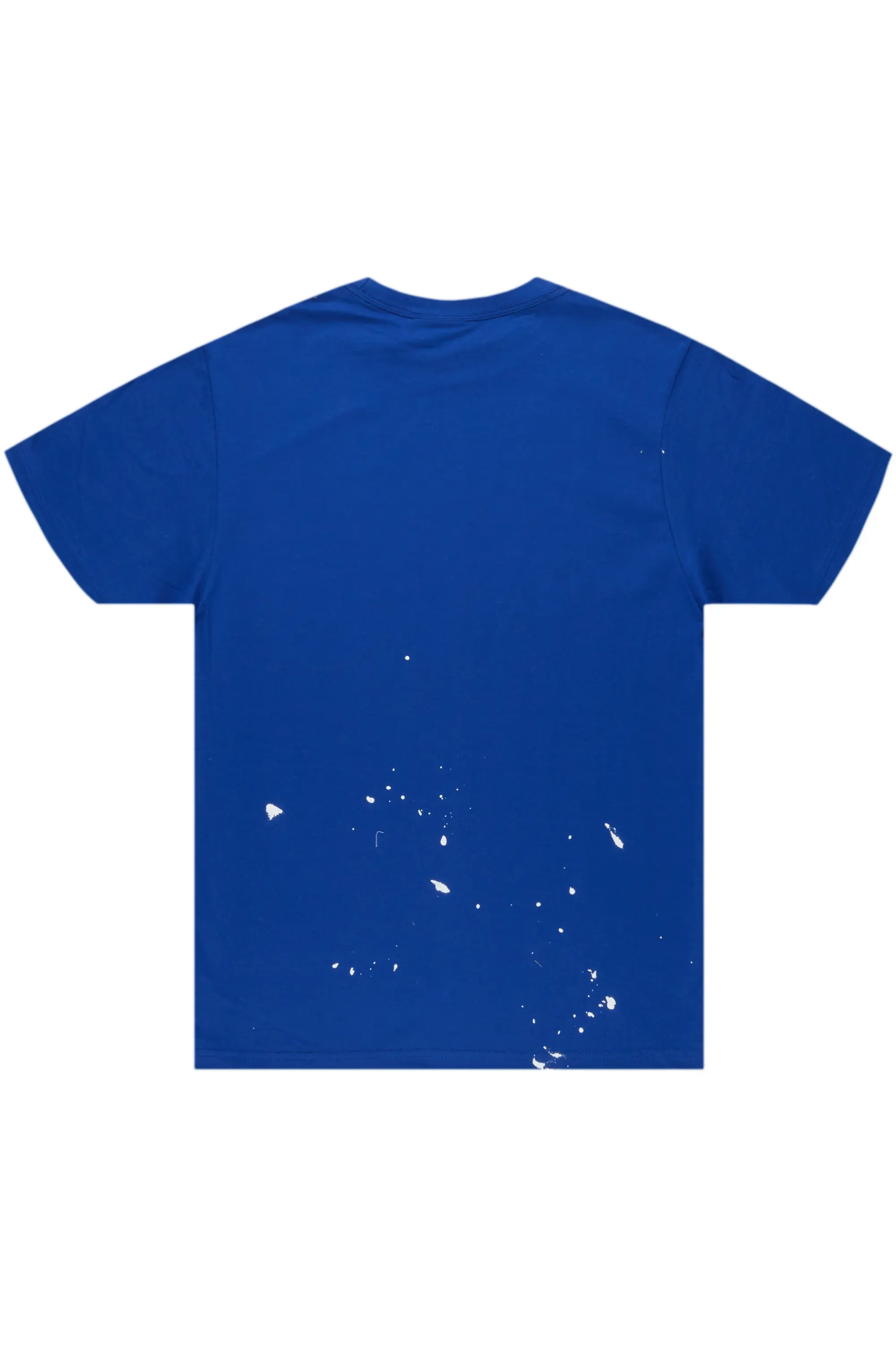 Raffer Royal Blue Graphic T-Shirt - Image 3