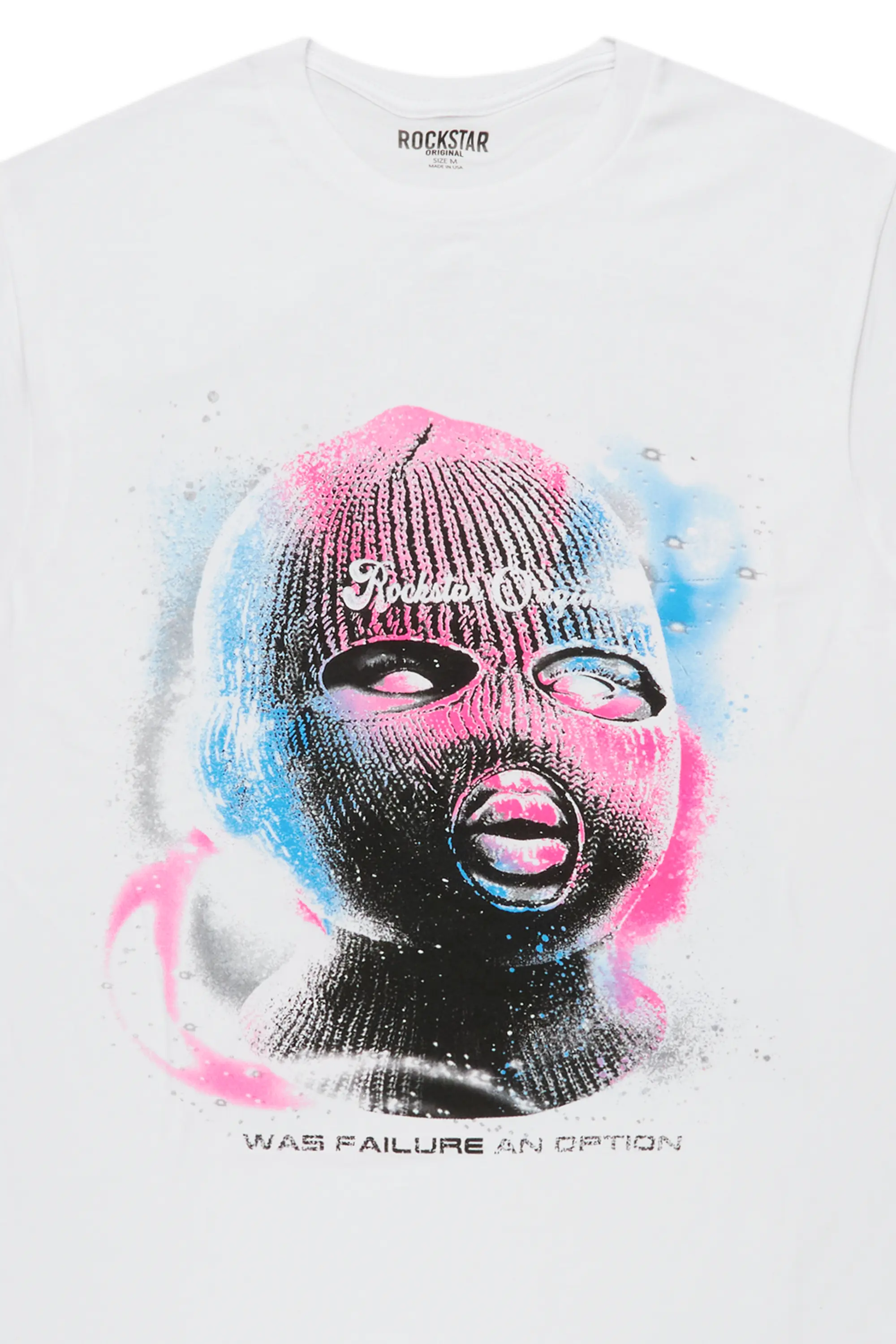 Fionn White Graphic T-Shirt - Image 4