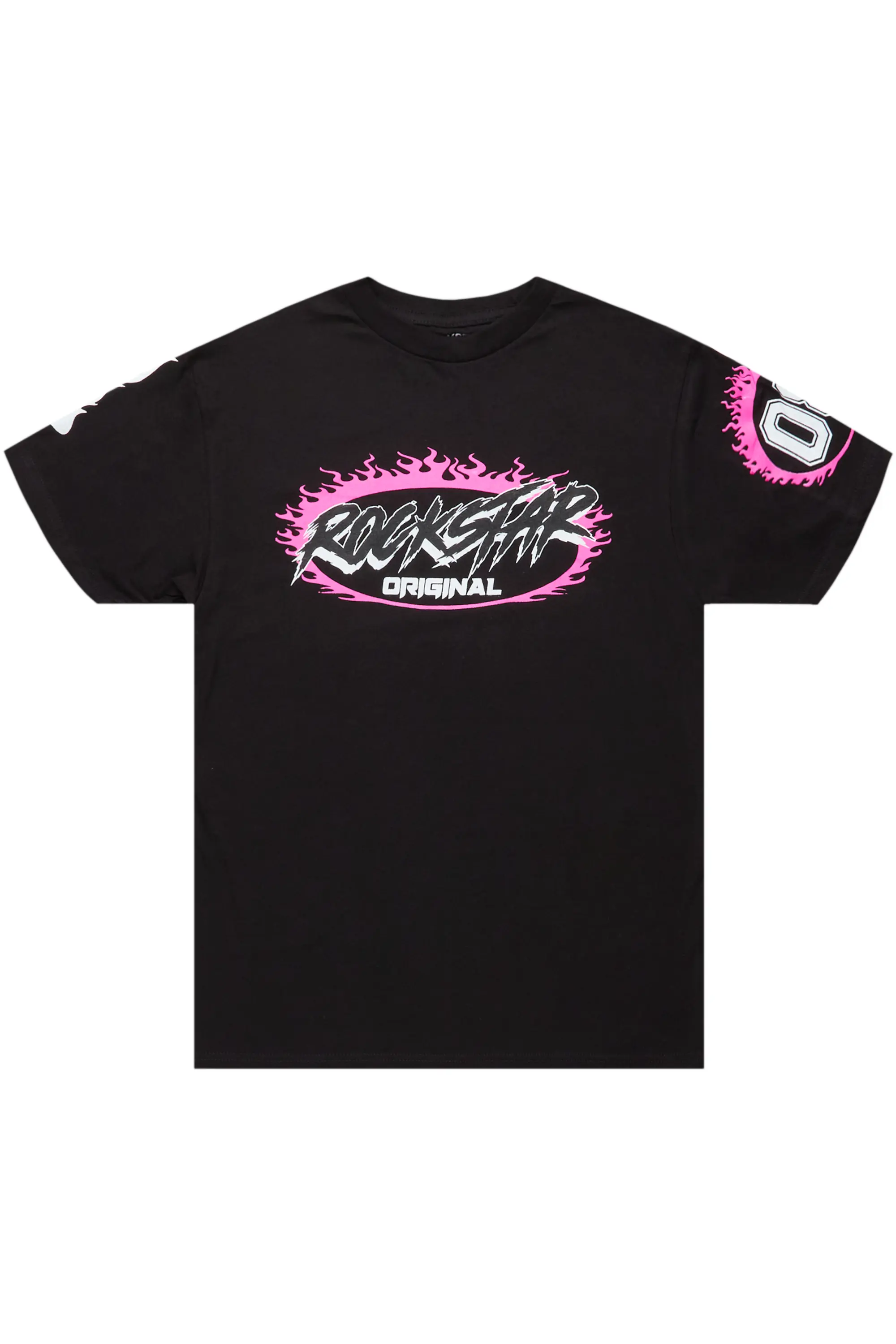Draven Black Graphic T-Shirt - Image 2
