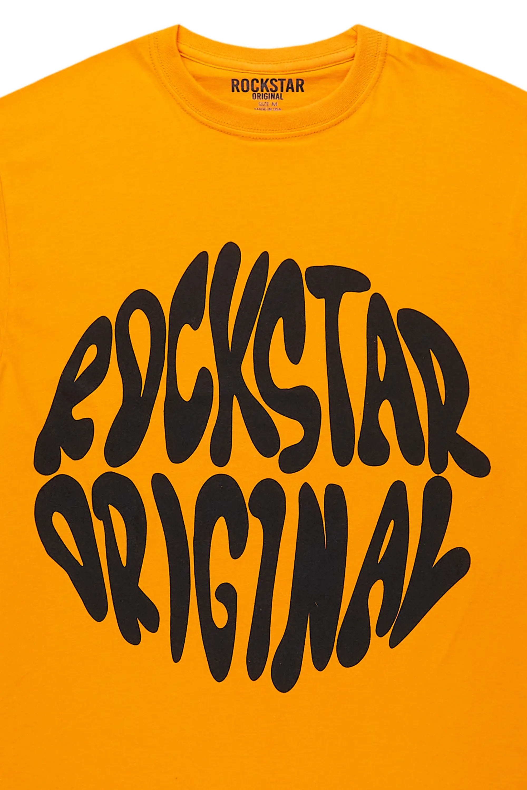 Thierry Orange Graphic T-Shirt - Image 3