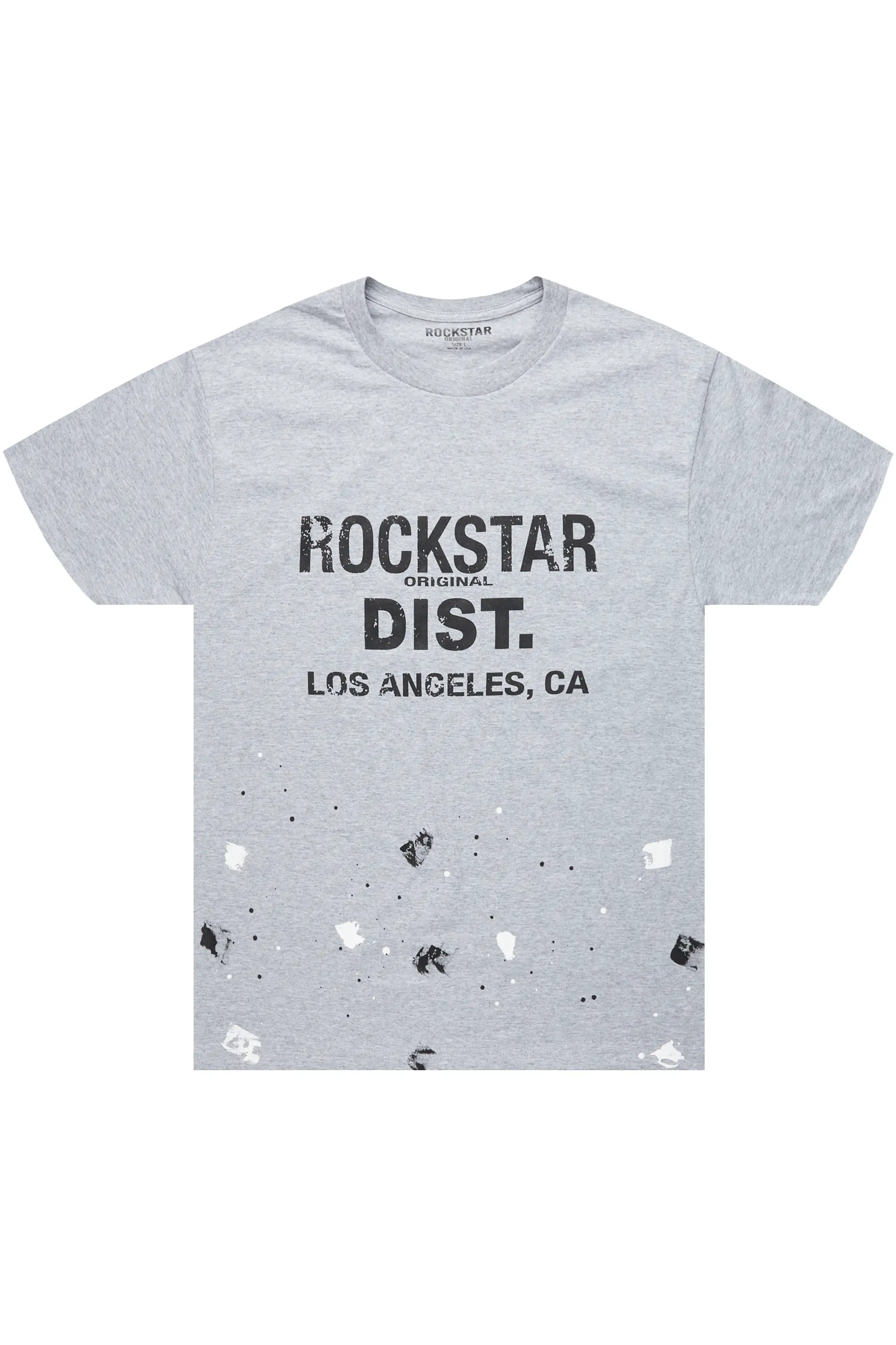 Scottie Heather Grey Graphic T-Shirt - Image 2