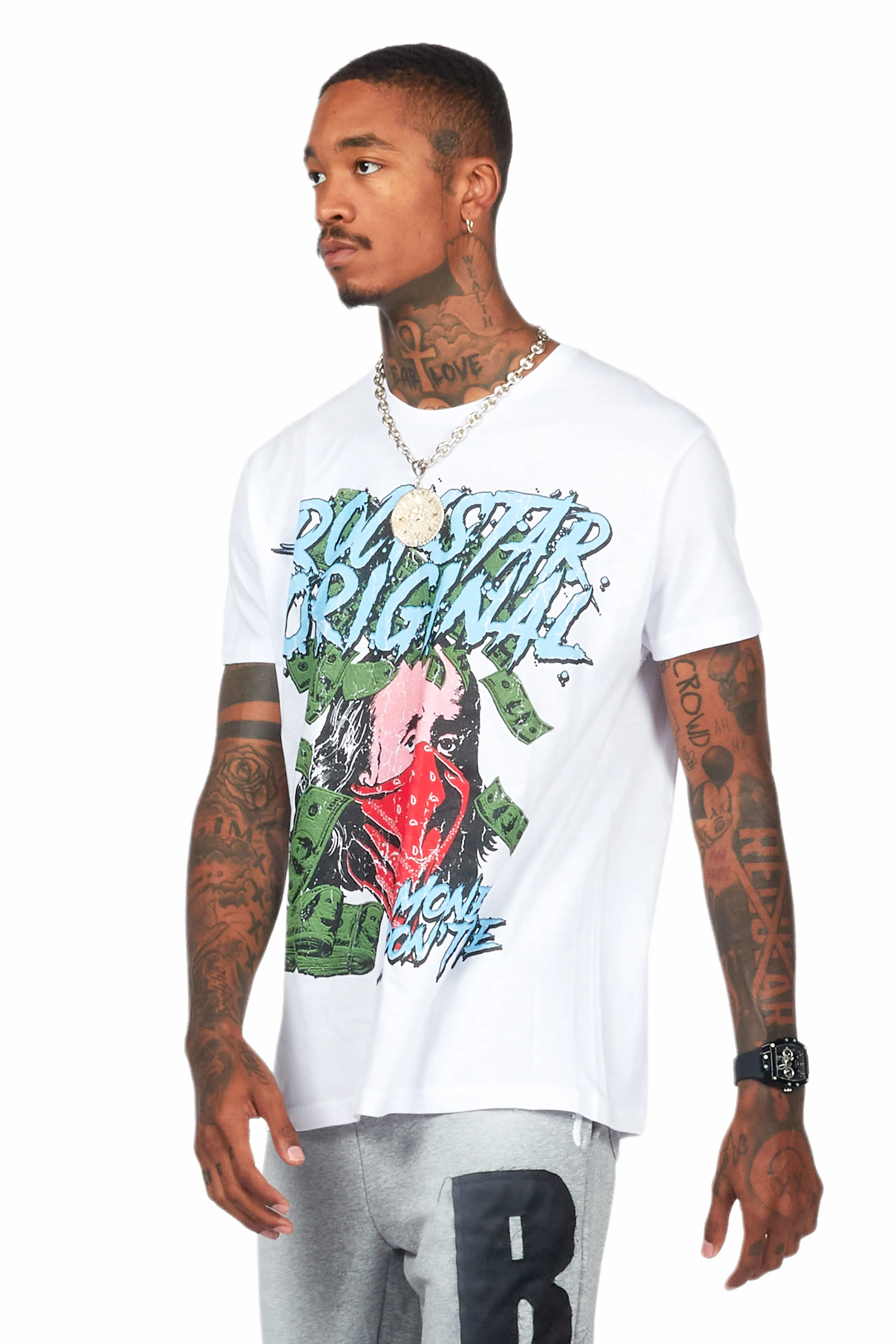 Lean White Graphic T-Shirt - Image 3