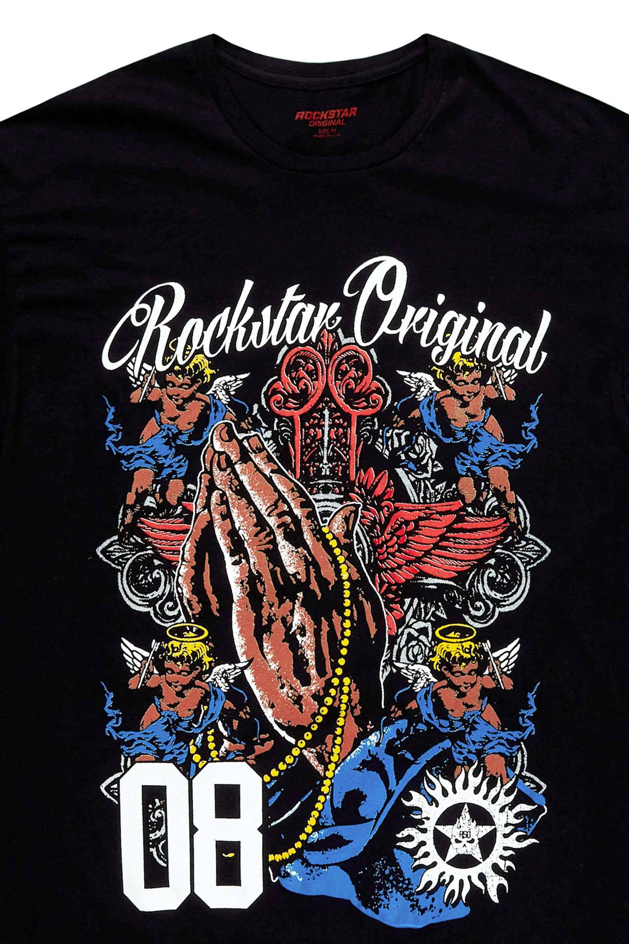Slab Black Graphic T-Shirt - Image 3