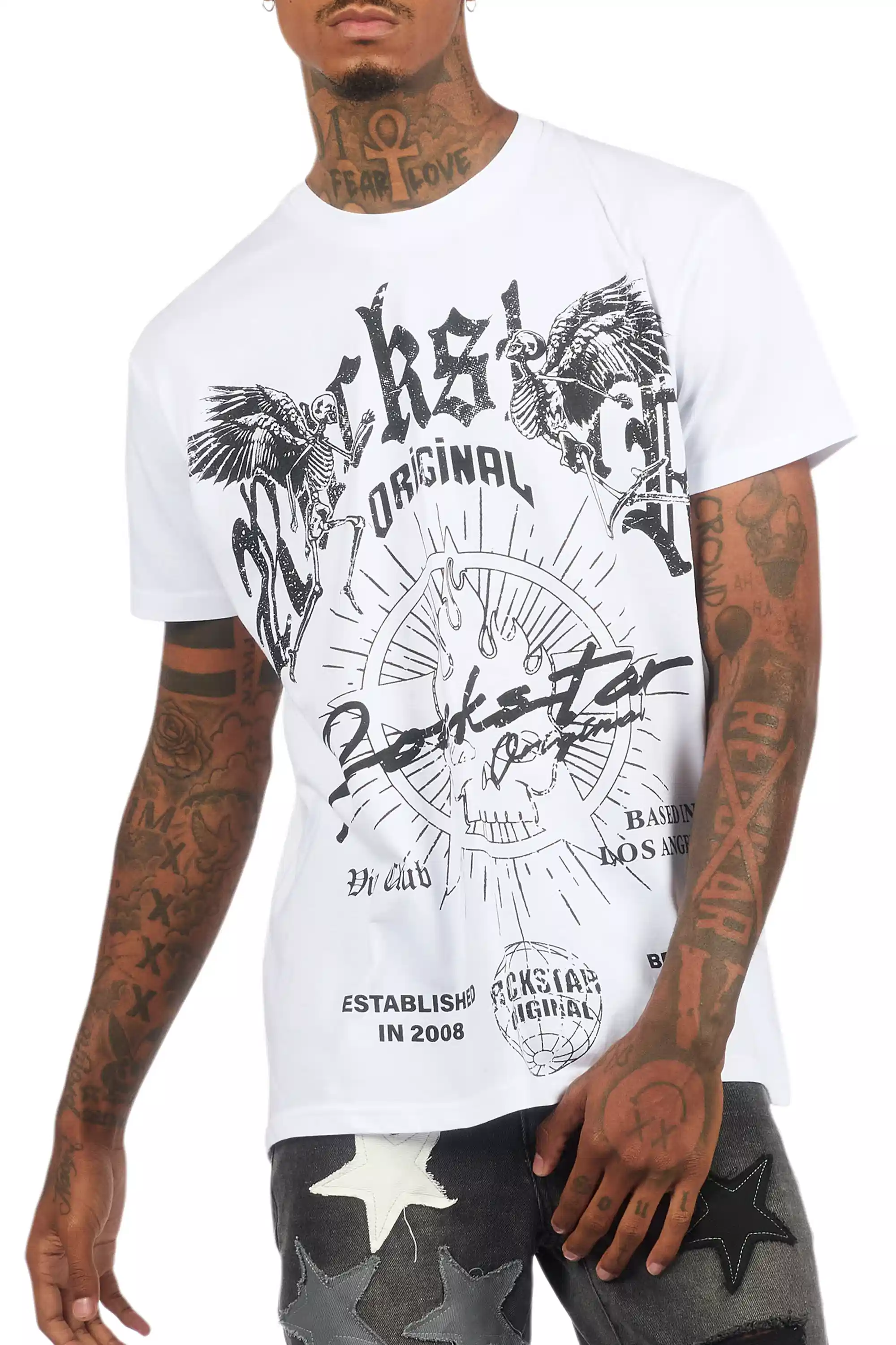 Tally White Graphic T-Shirt - Image 6