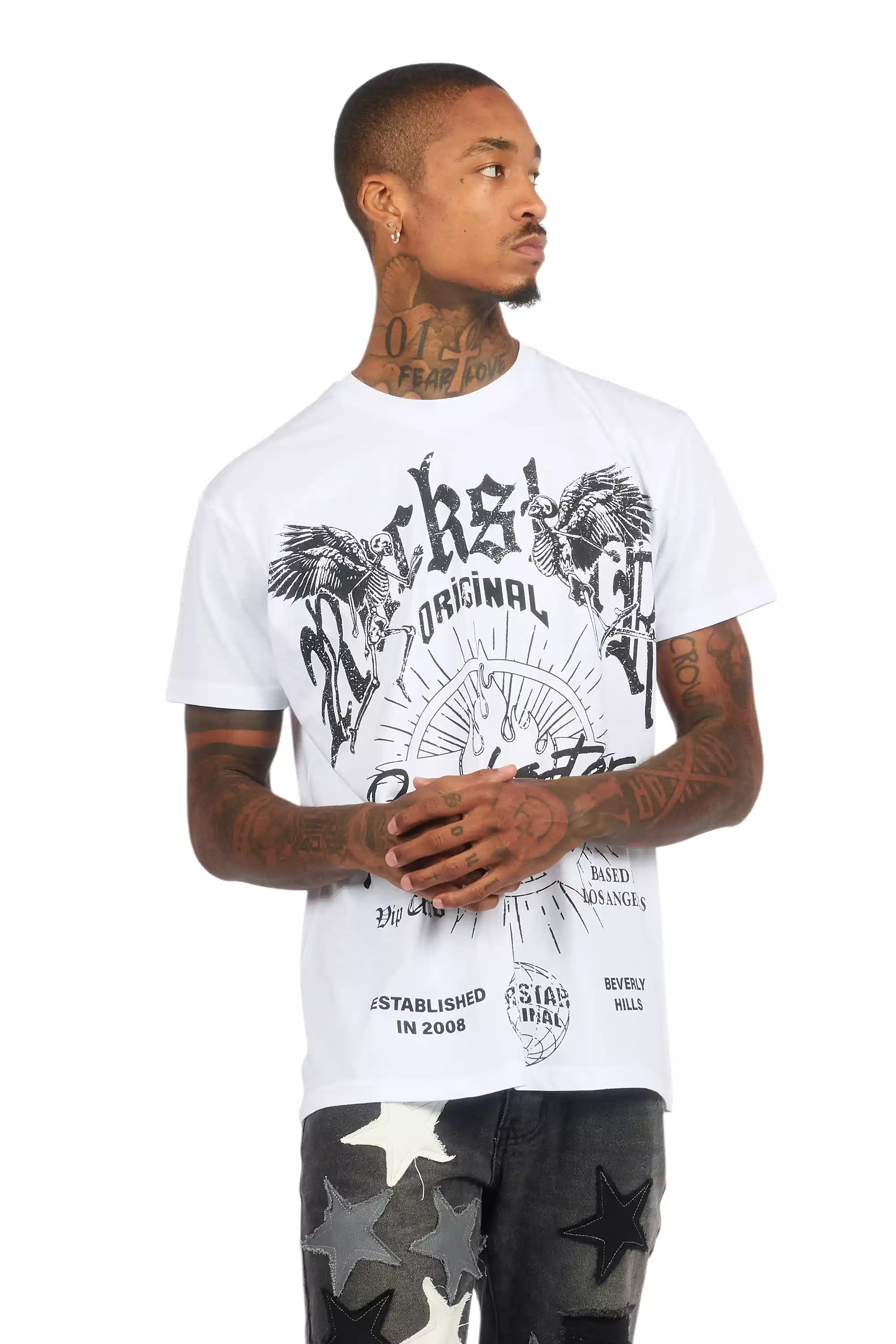 Tally White Graphic T-Shirt - Image 7
