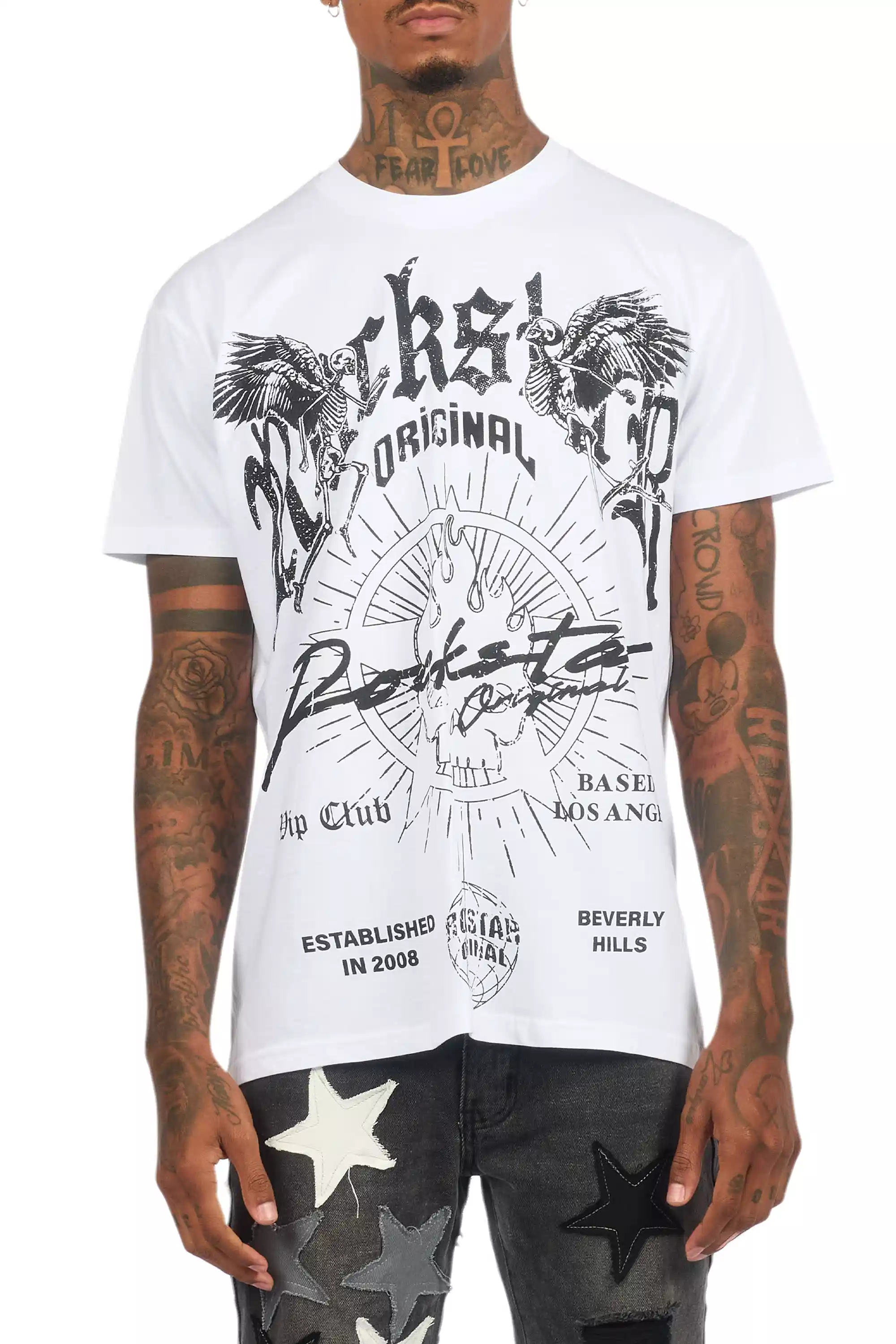 Tally White Graphic T-Shirt - Image 9