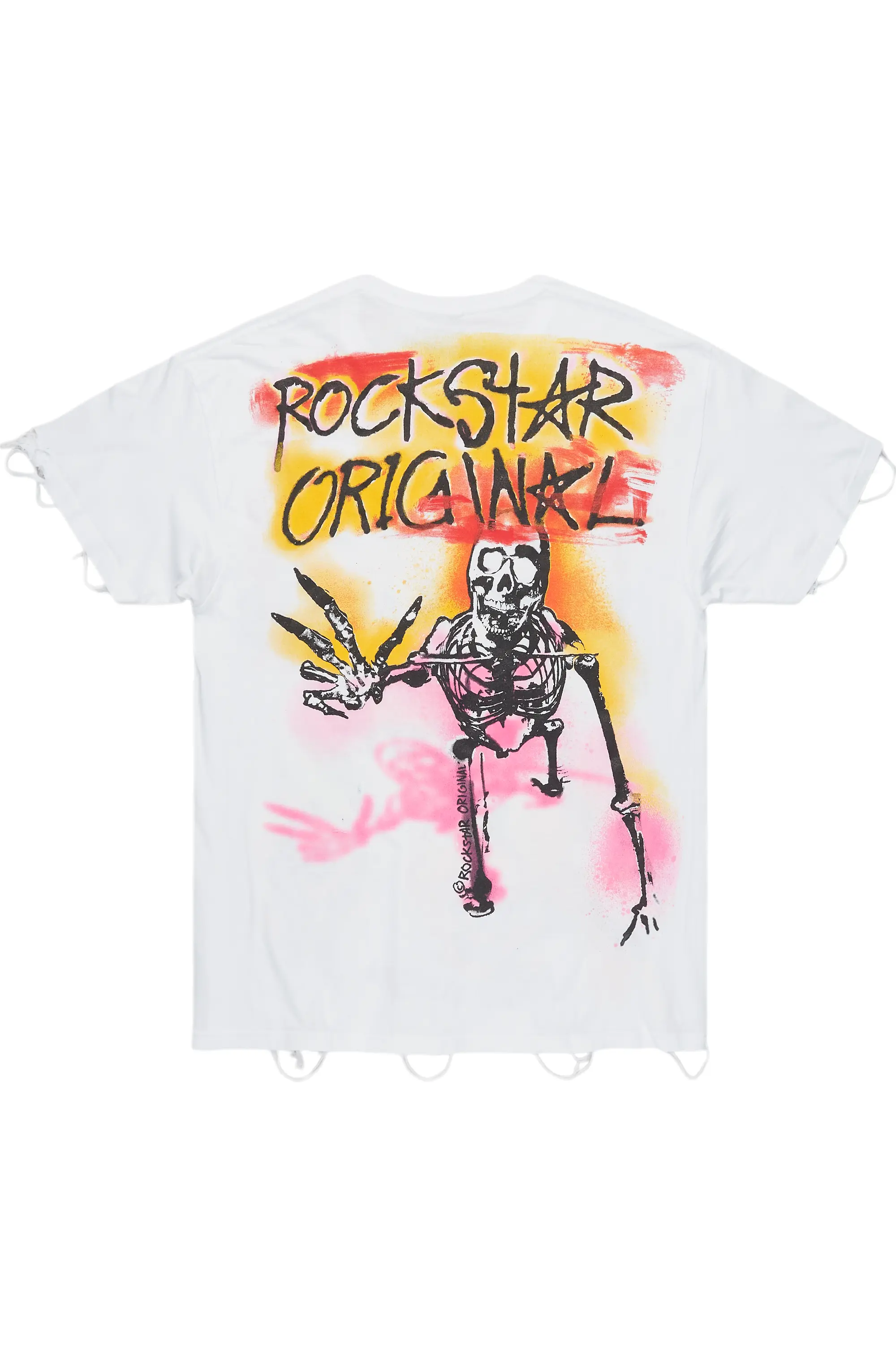 Soweto White Oversized Graphic T-Shirt - Image 8