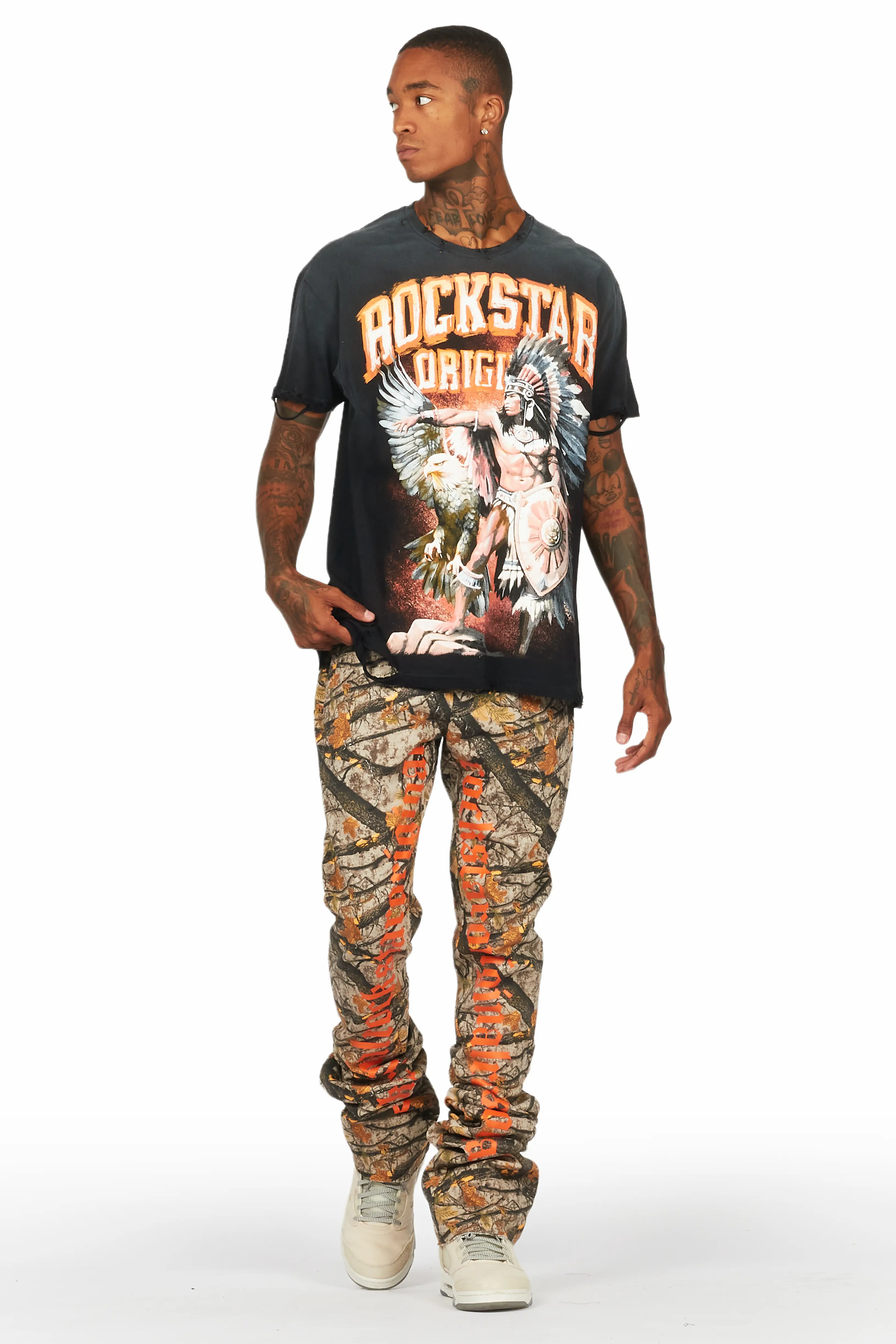 Ferris Black Graphic Oversized T-Shirt - Image 2
