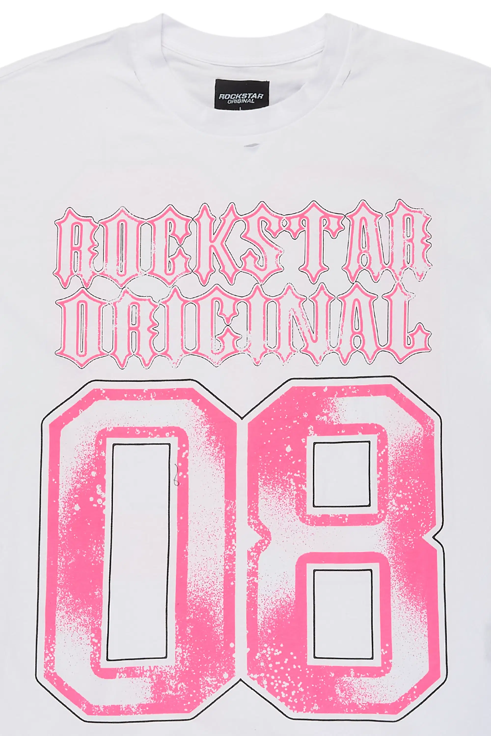 Alim White Oversized Graphic T-Shirt - Image 6