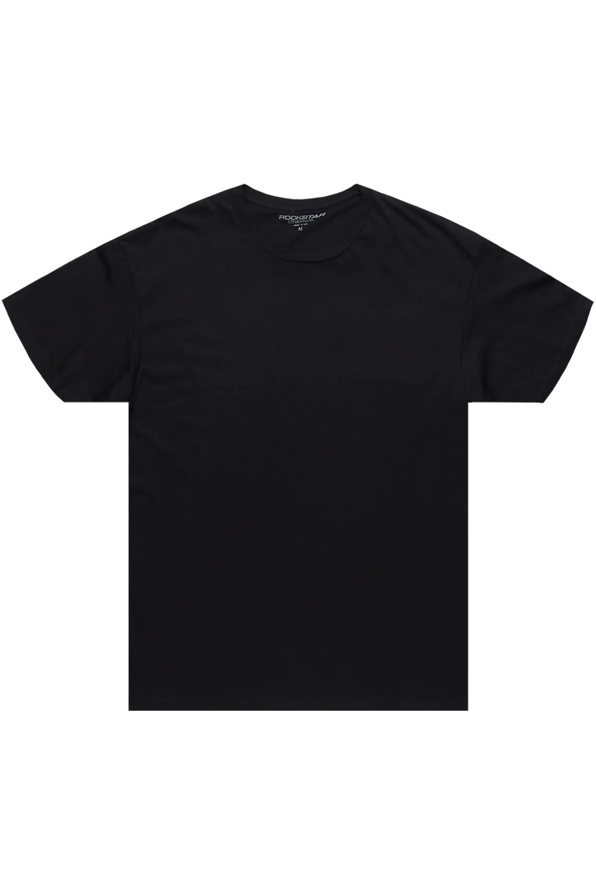 Basic Rockstar Multi 3 Pack Plain T-Shirts - Image 2