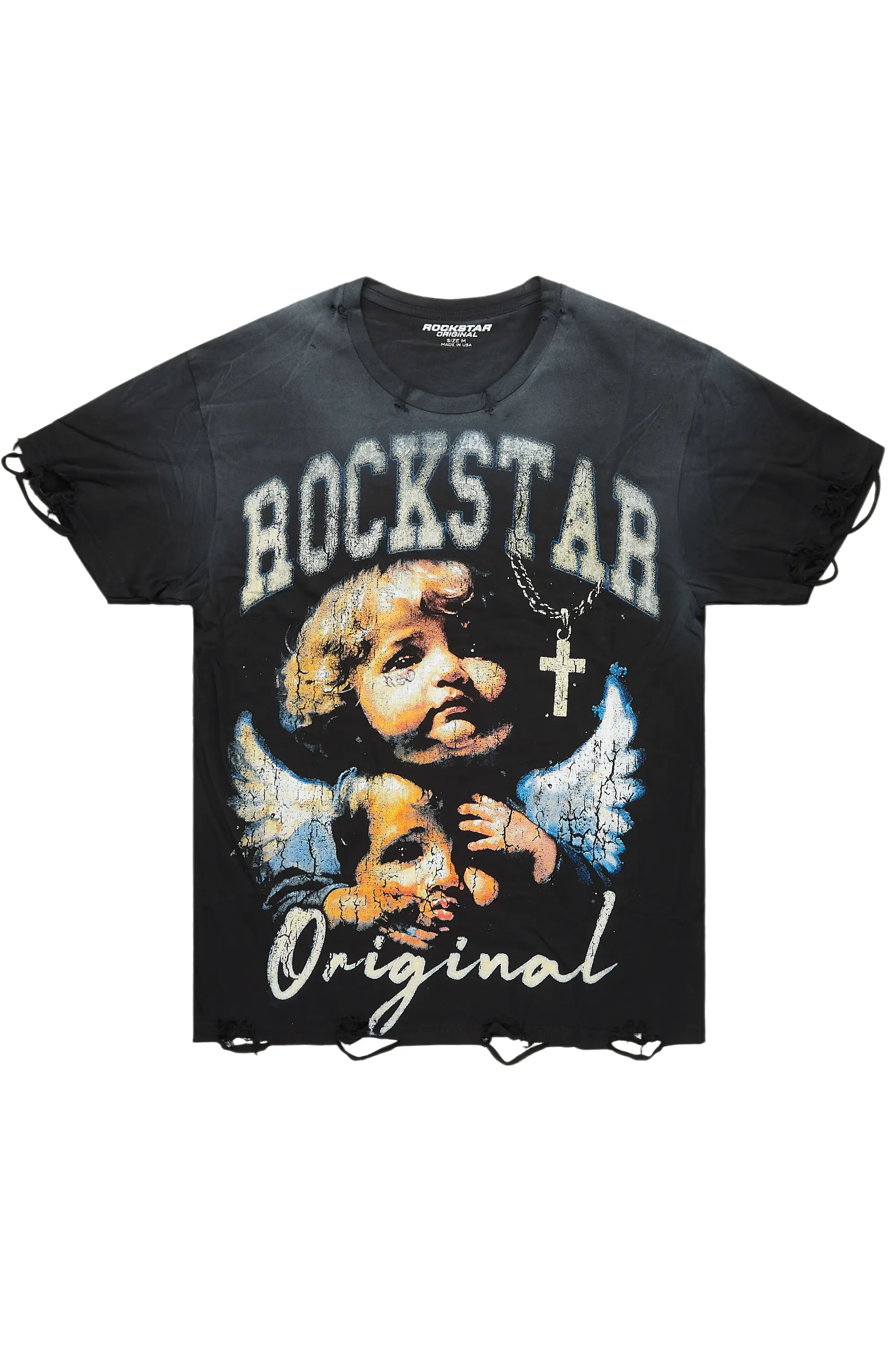 Deiter Black Oversized Graphic T-Shirt