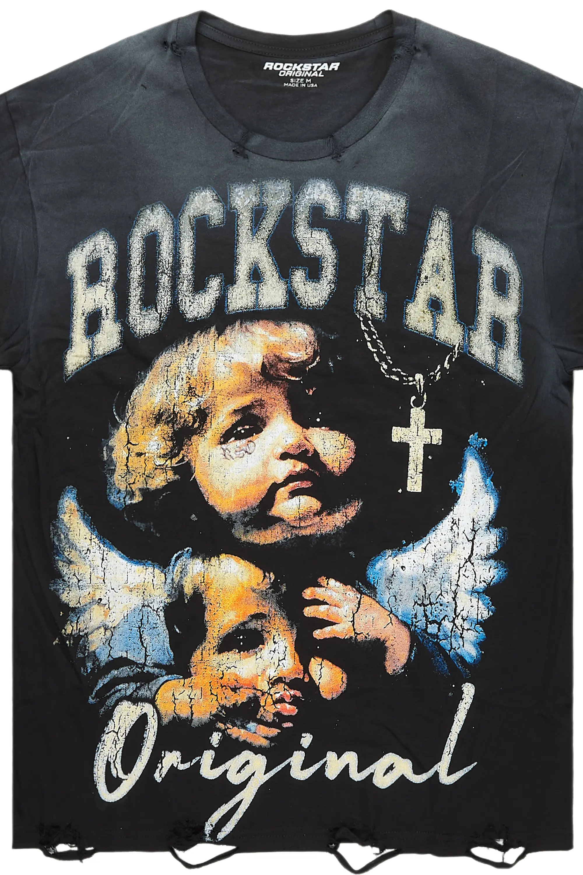 Deiter Black Oversized Graphic T-Shirt - Image 7