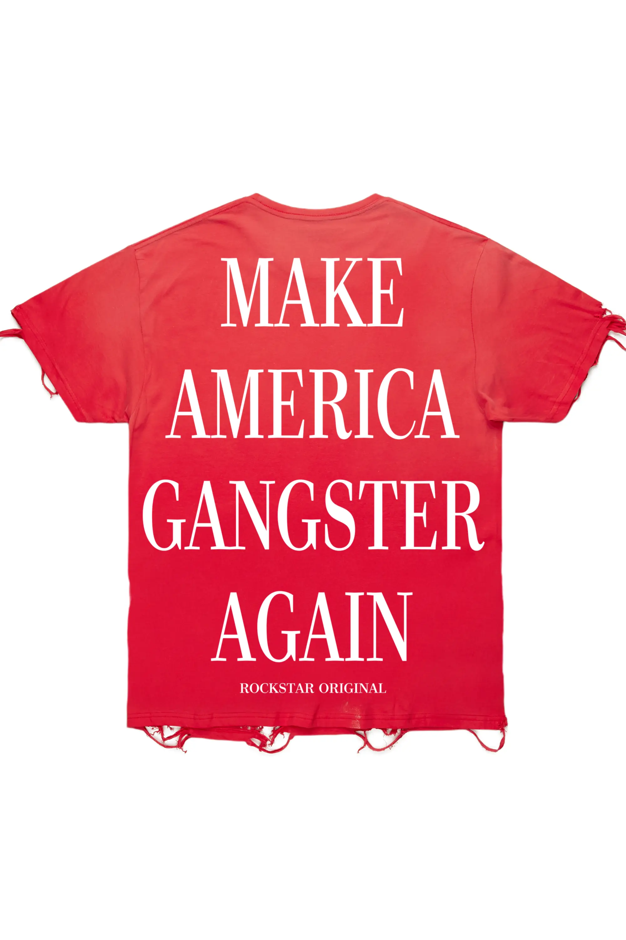 Drako Red Oversized Graphic T-Shirt