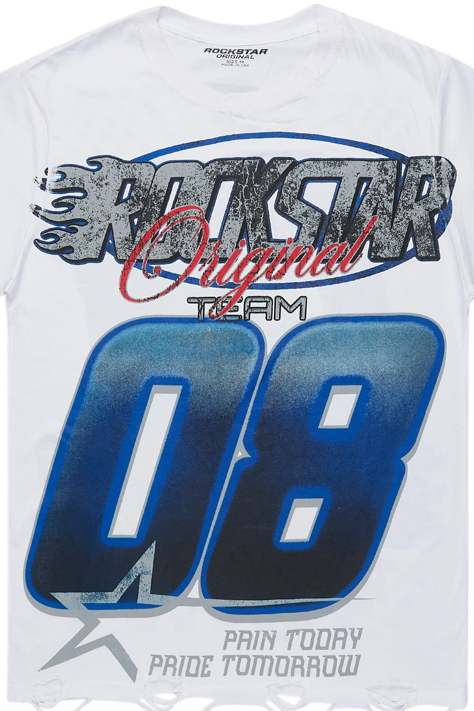 Ryker White Graphic T-Shirt - Image 6