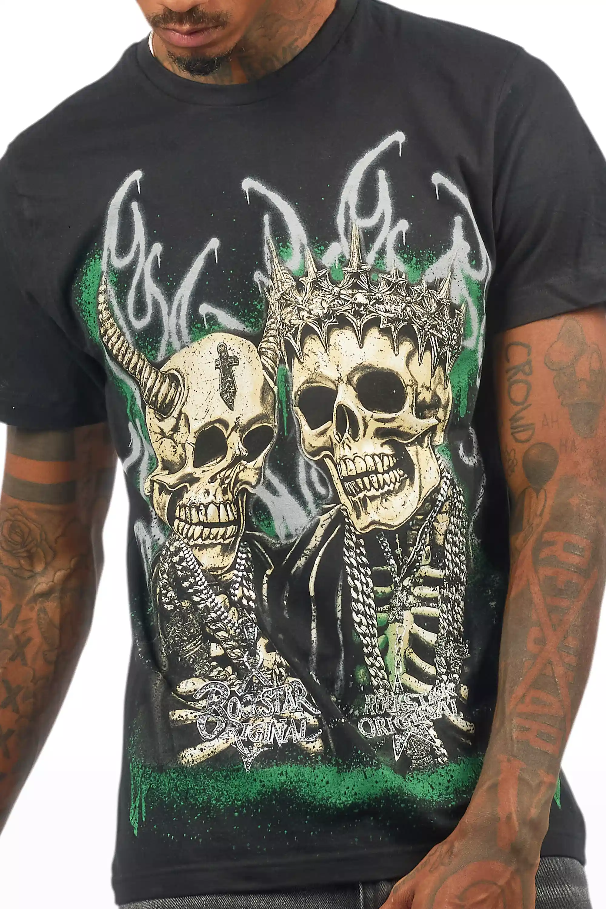 Kingston Black Graphic T-Shirt - Image 3