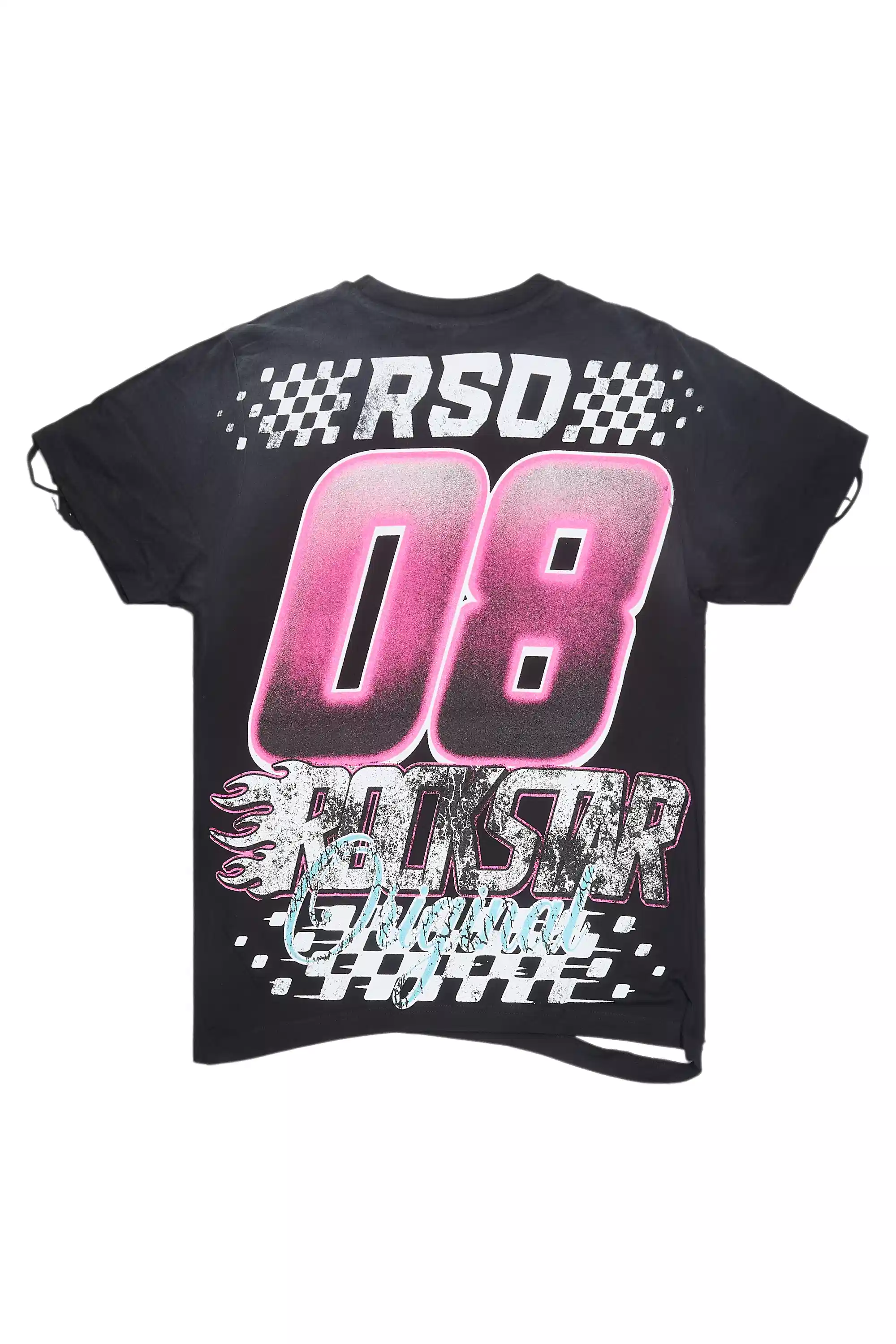 Ryker Black Graphic T-Shirt - Image 3