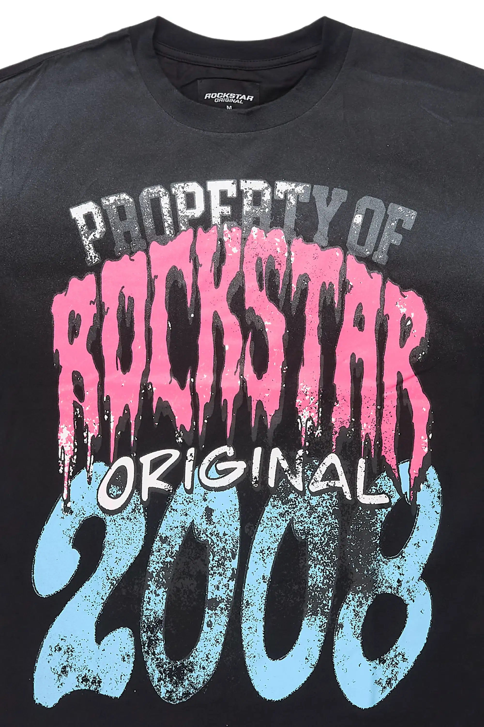 Raezion Black Oversized Graphic T-Shirt - Image 6