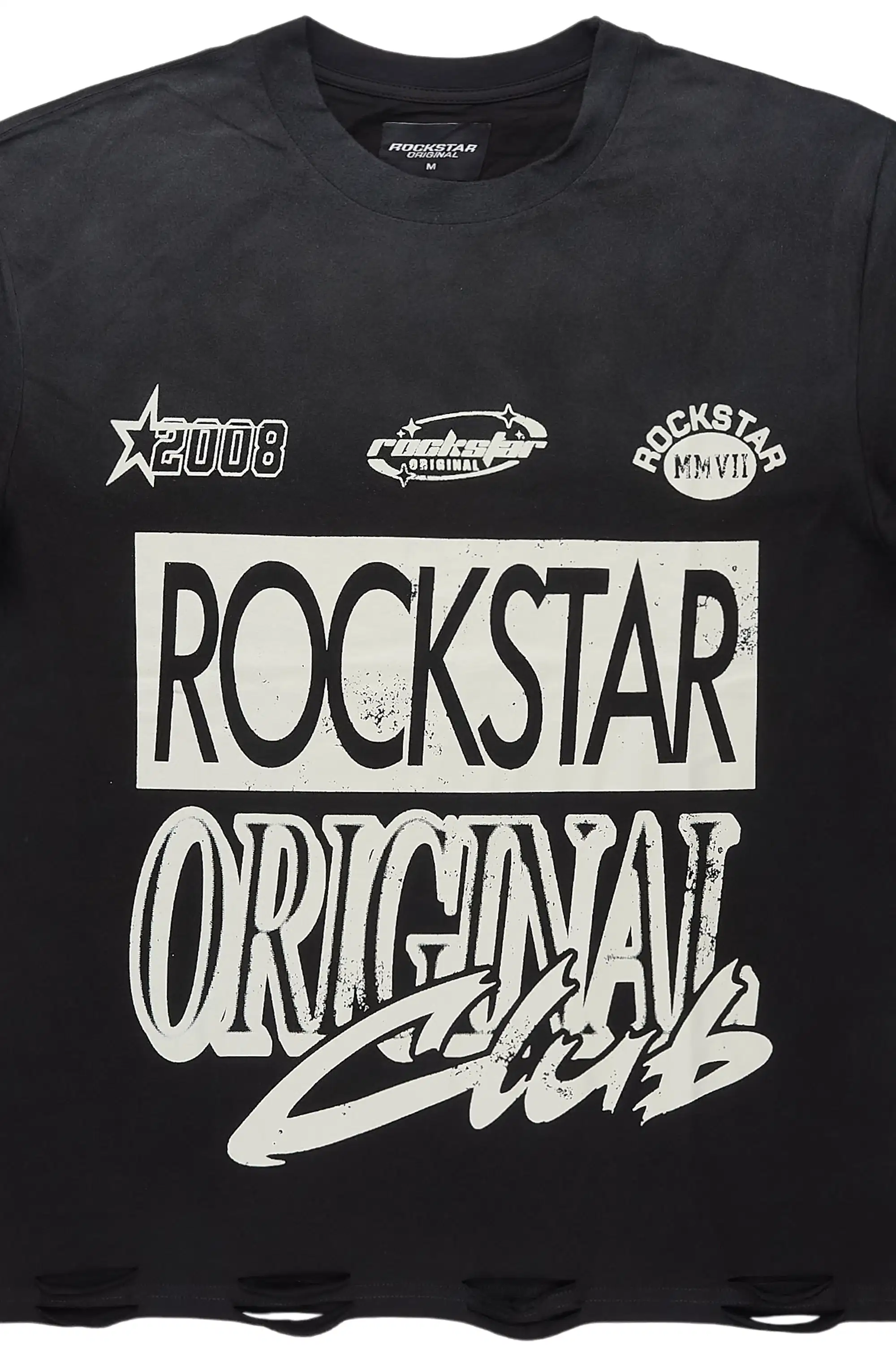 Rylok Black Oversized Graphic T-Shirt - Image 6