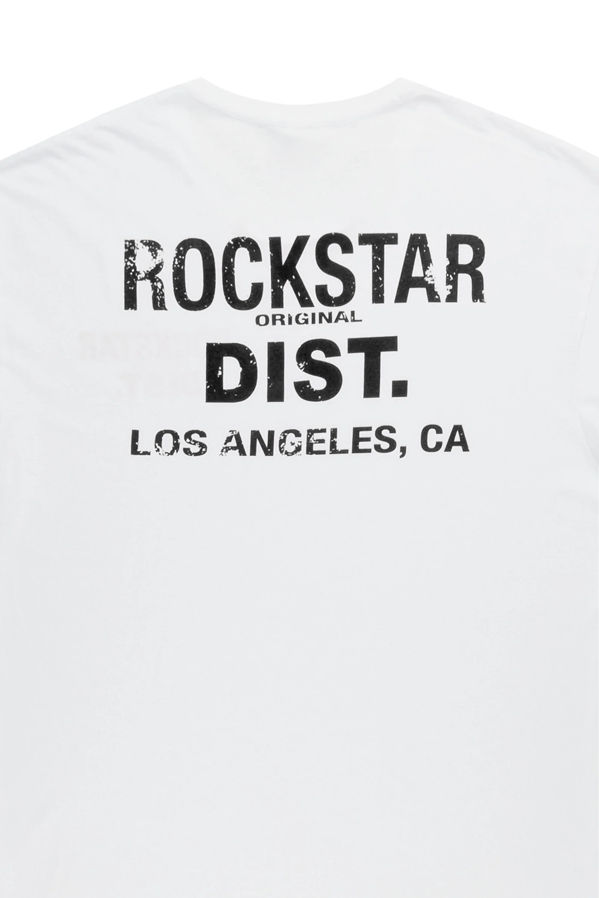 Lake 3.0 White/Black Oversized Graphic T-Shirt - Image 2