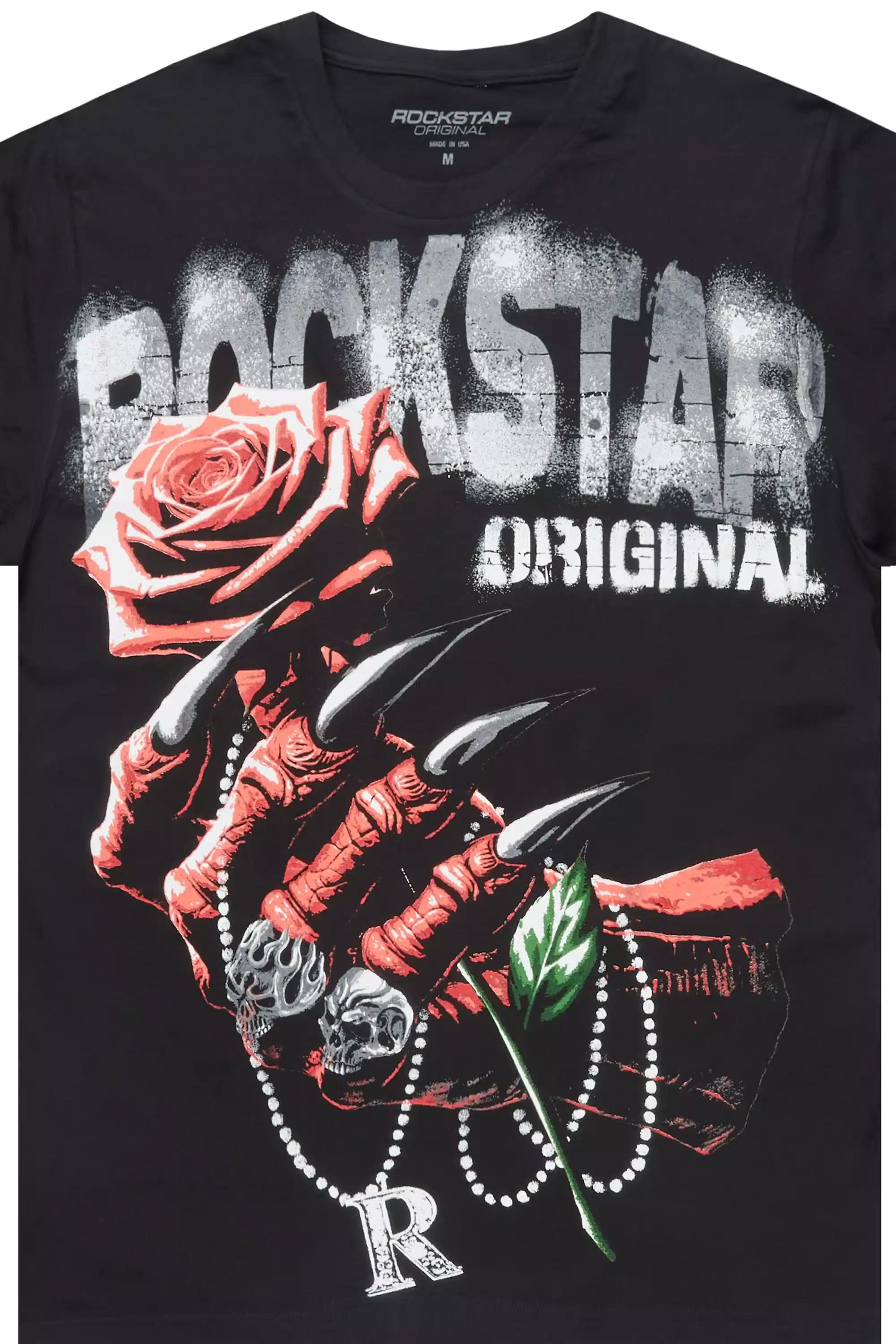 Azyrx Black Graphic T-Shirt - Image 8